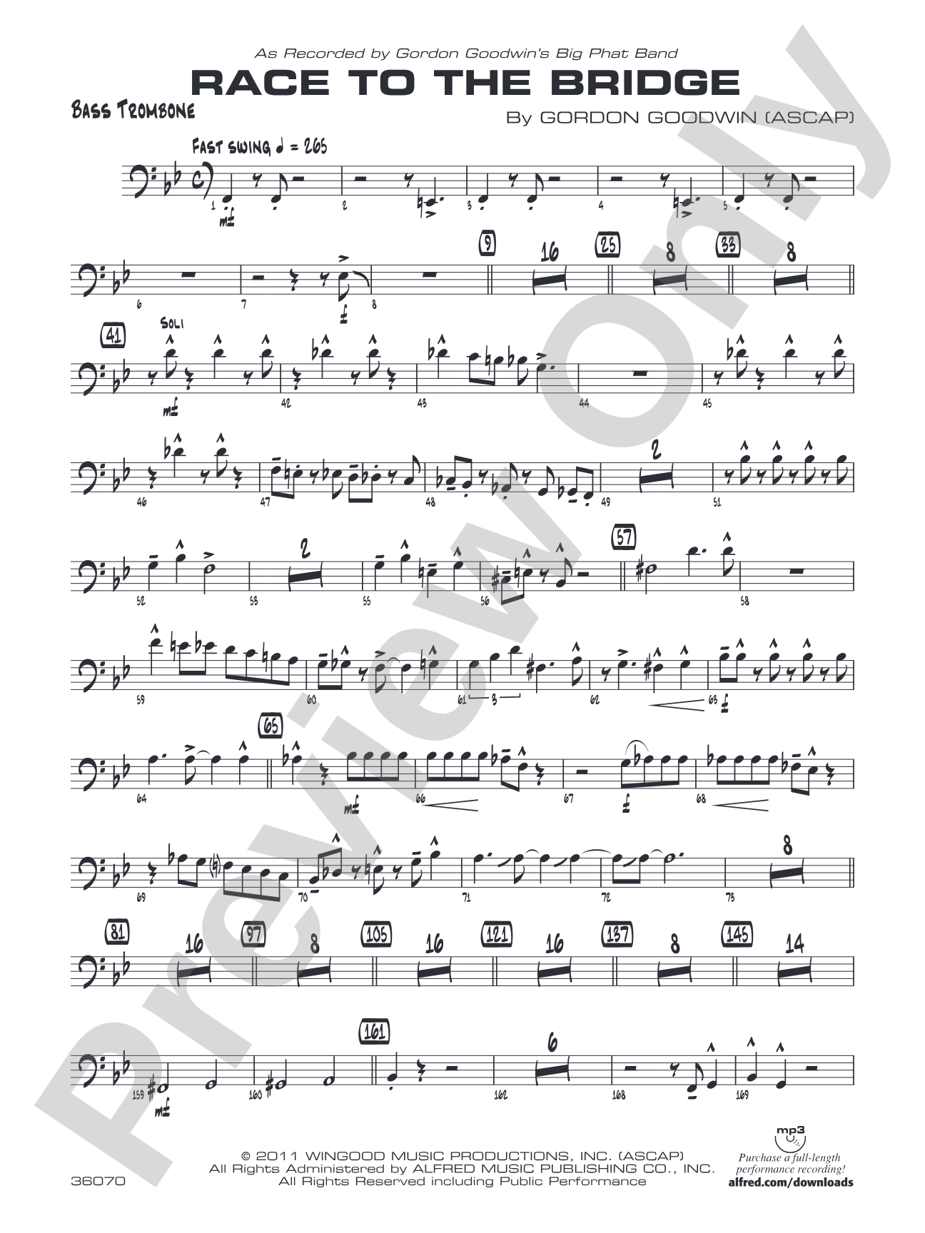 Race to the Bridge: Bass Trombone