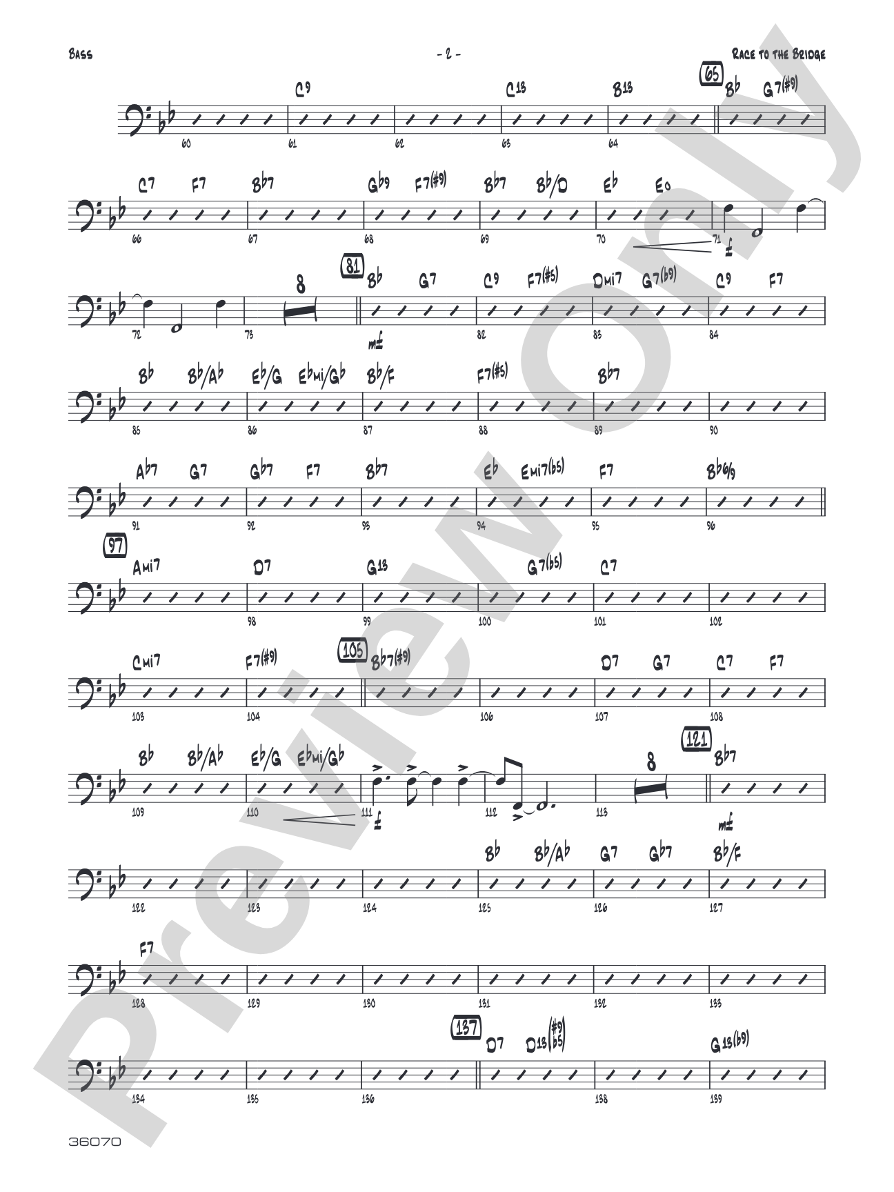 Race to the Bridge: String Bass