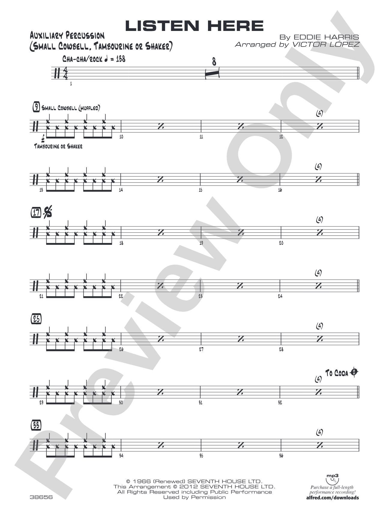 Listen Here: Auxiliary Percussion