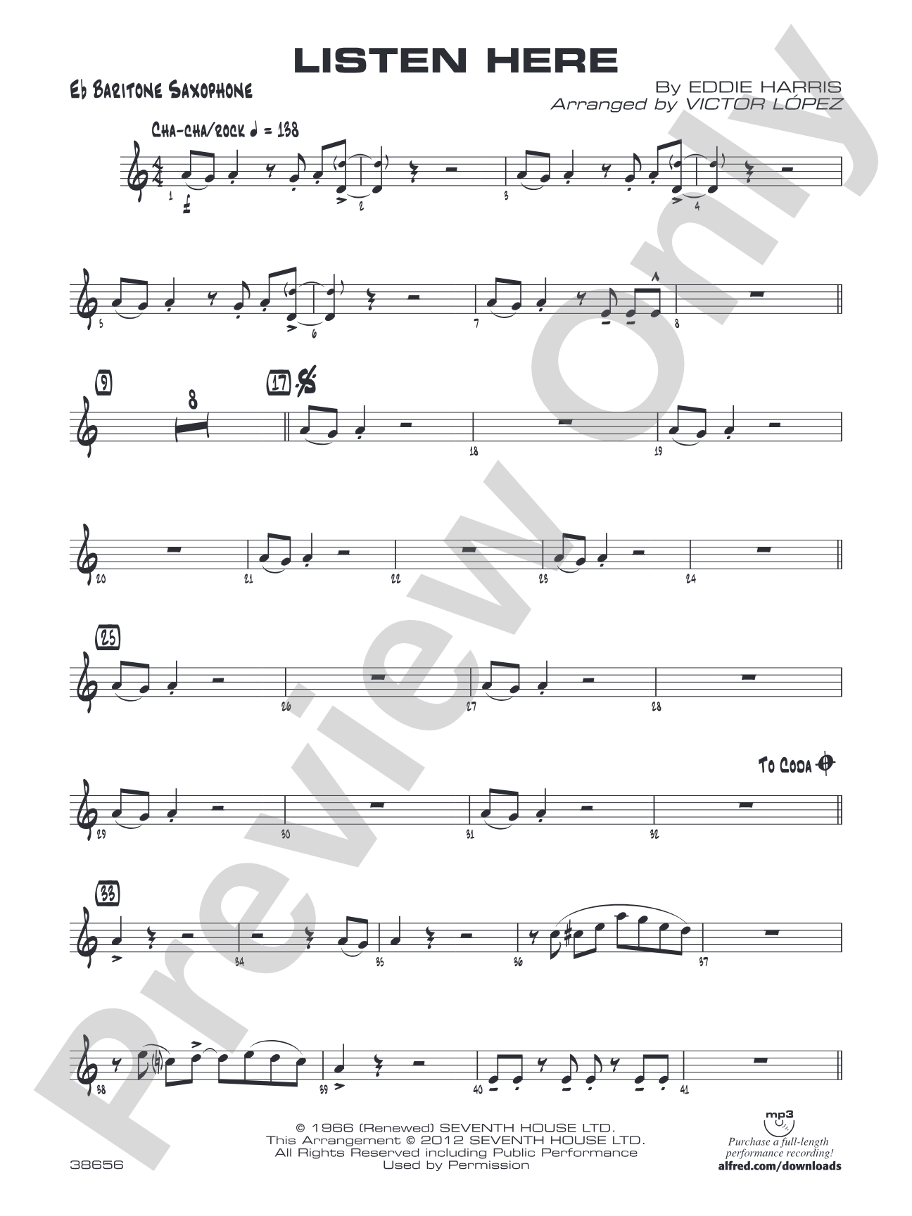Listen Here: E-flat Baritone Saxophone