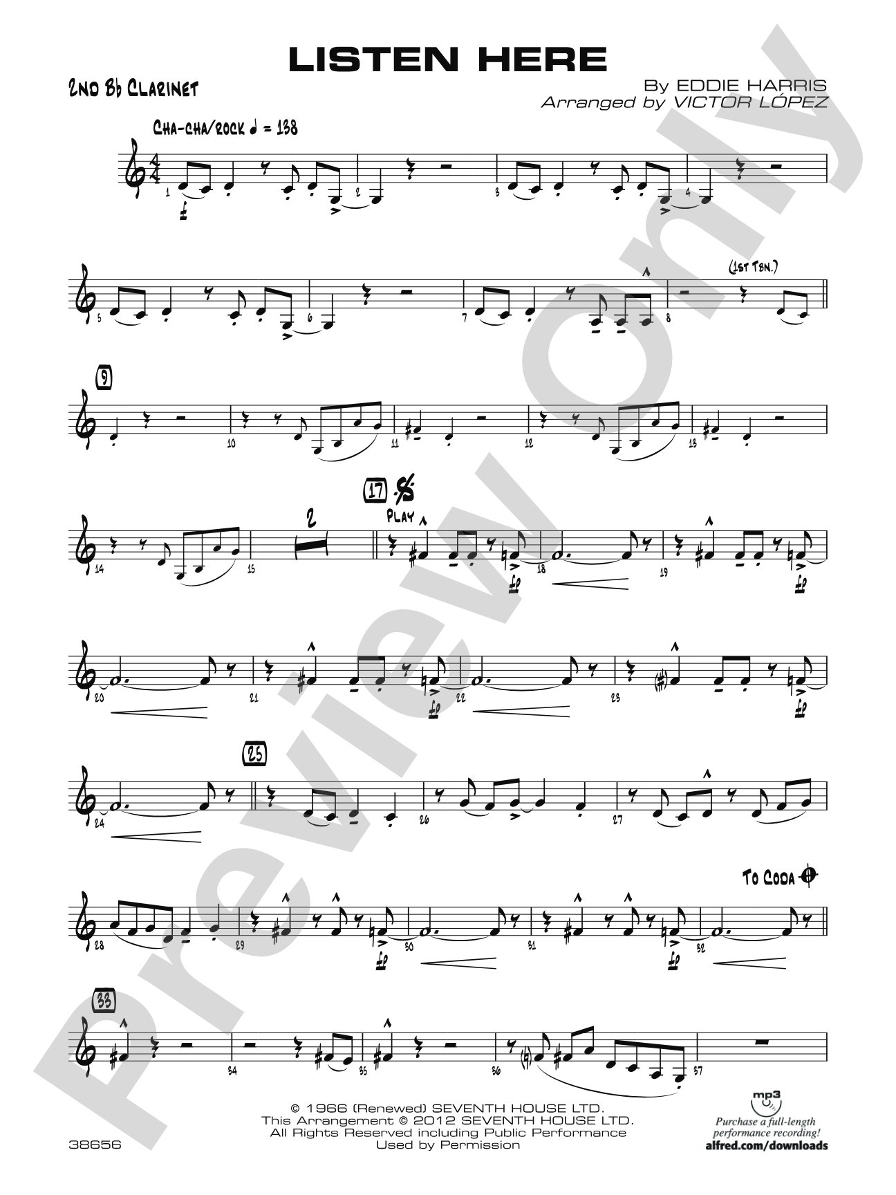 Listen Here: 2nd B-flat Clarinet