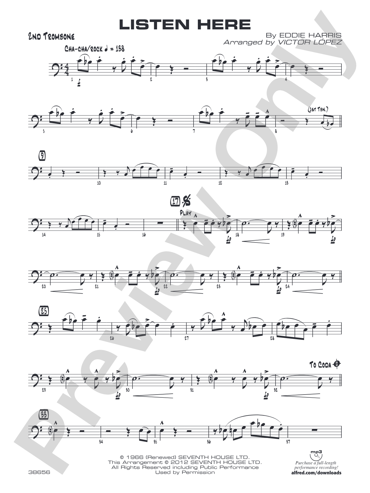 Listen Here: 2nd Trombone