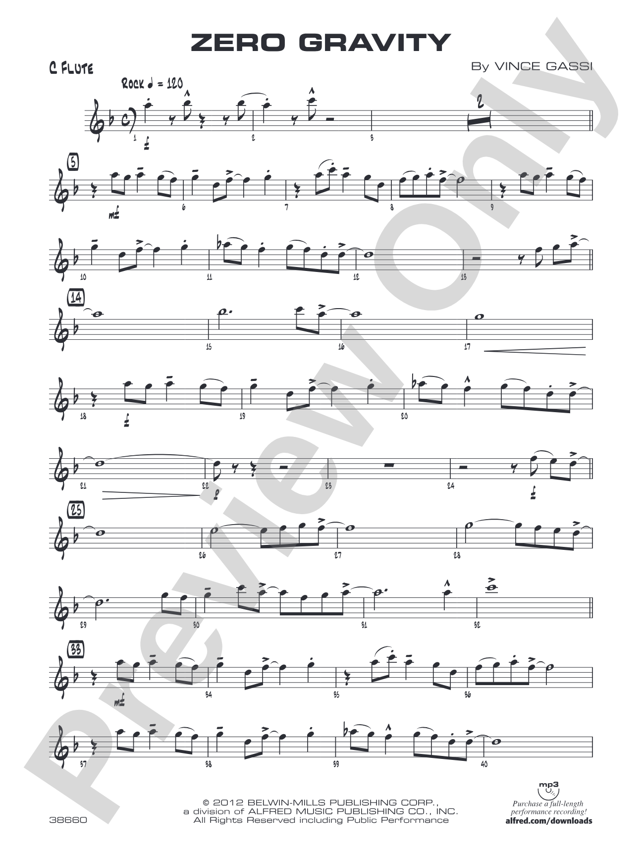 Zero Gravity: Flute