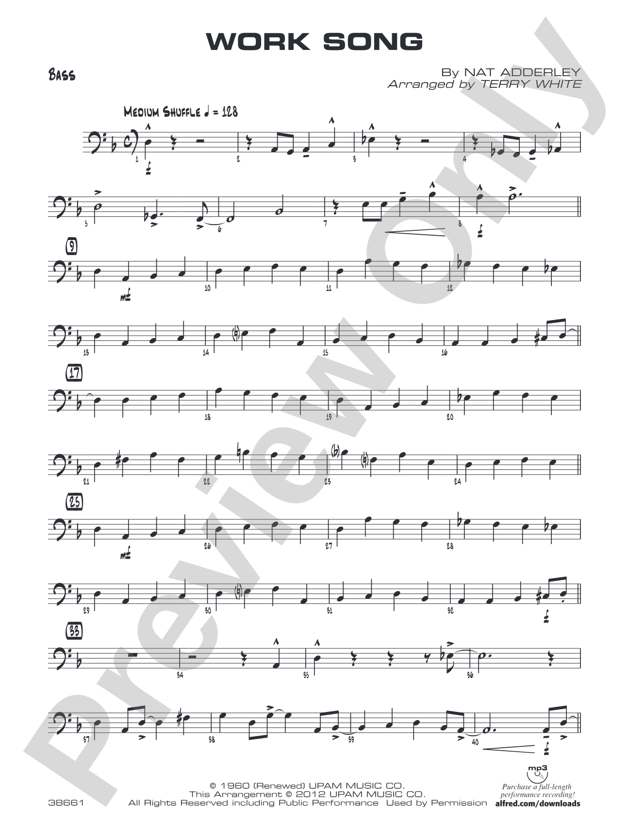 Work Song: String Bass