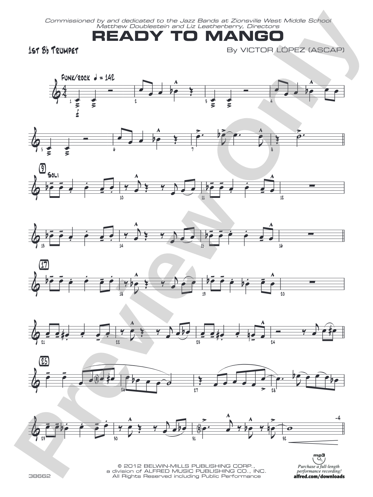 Ready to Mango: 1st B-flat Trumpet