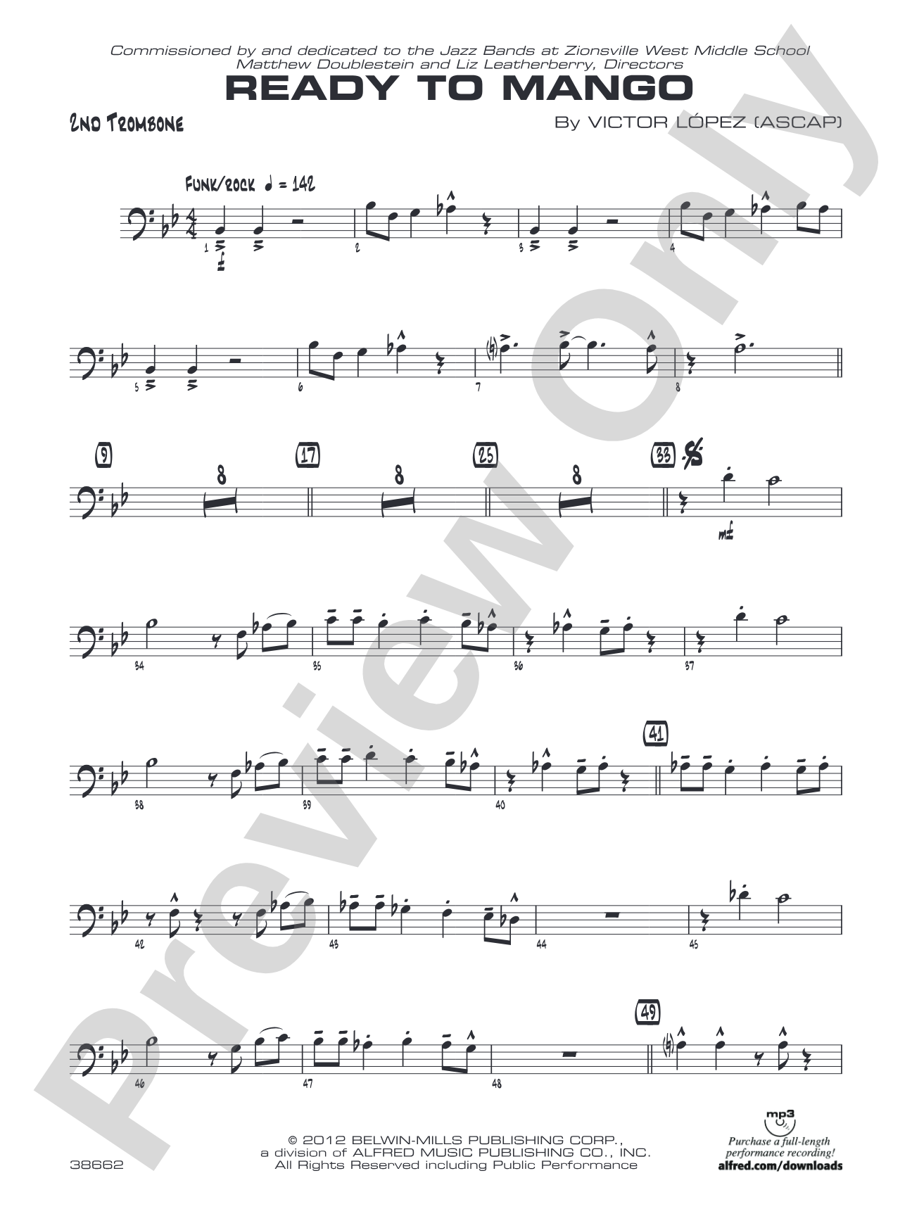 Ready to Mango: 2nd Trombone
