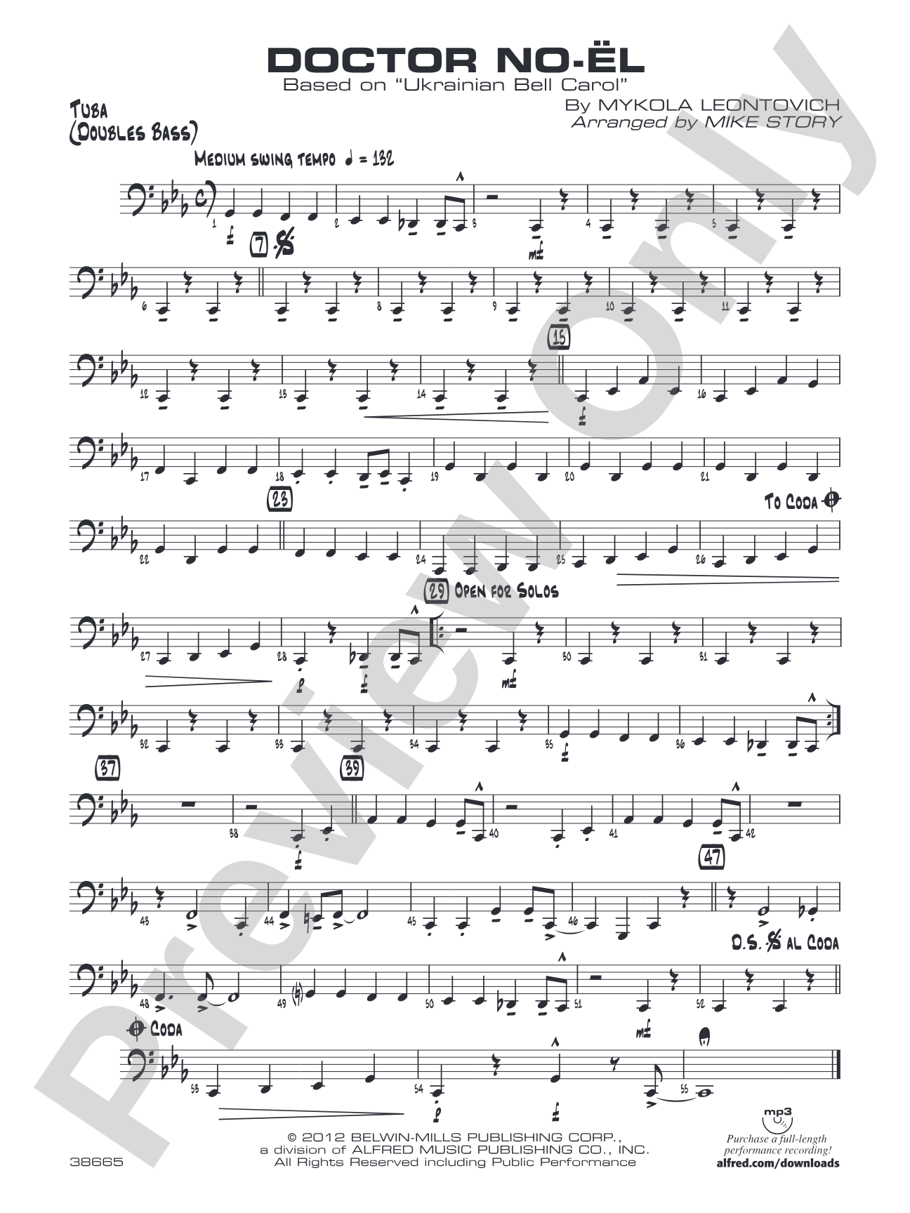 Doctor No-ël: Tuba