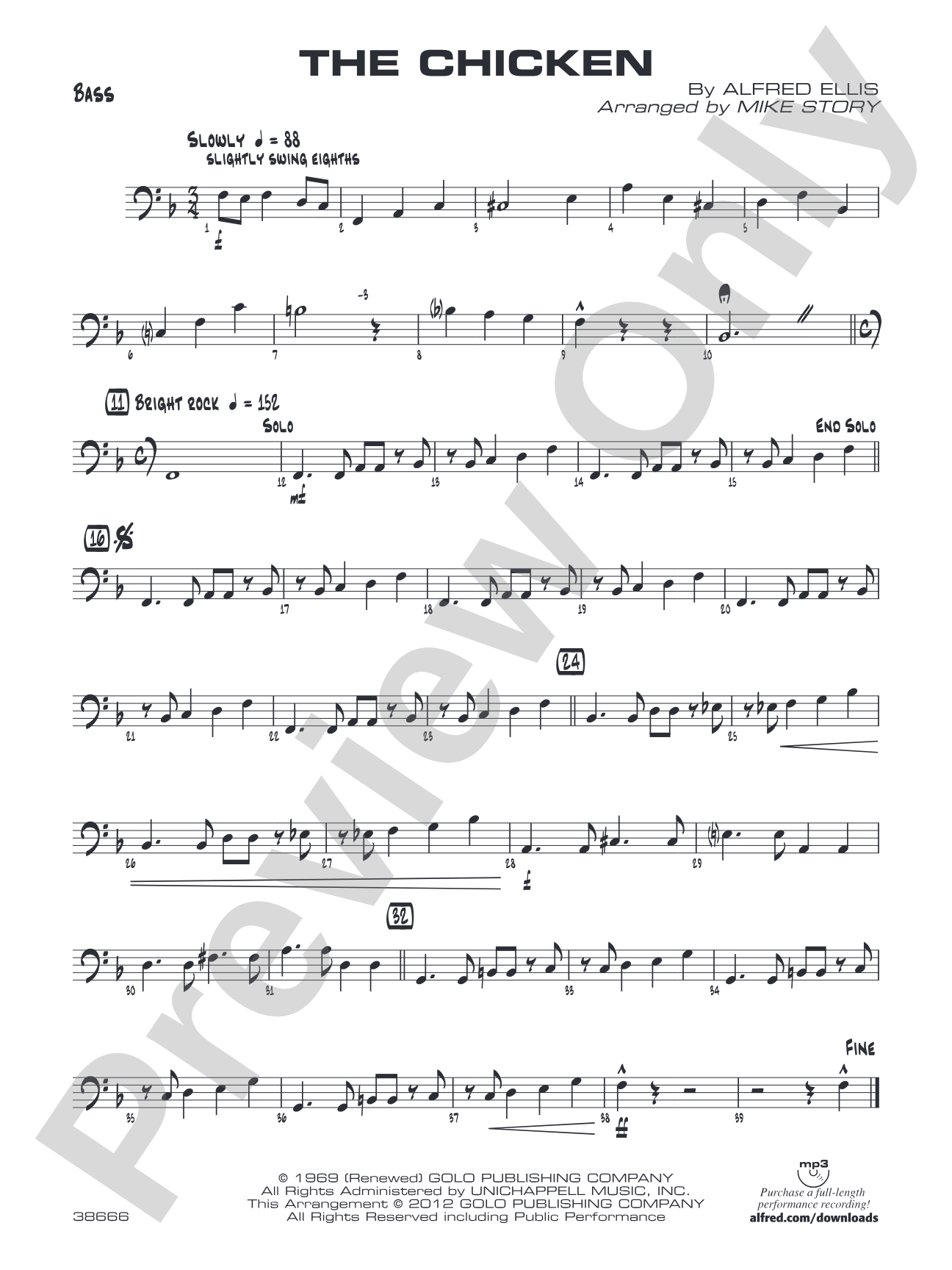 The Chicken: String Bass