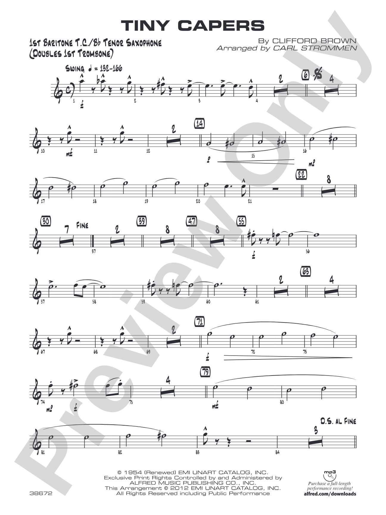 Tiny Capers: Baritone T.C.