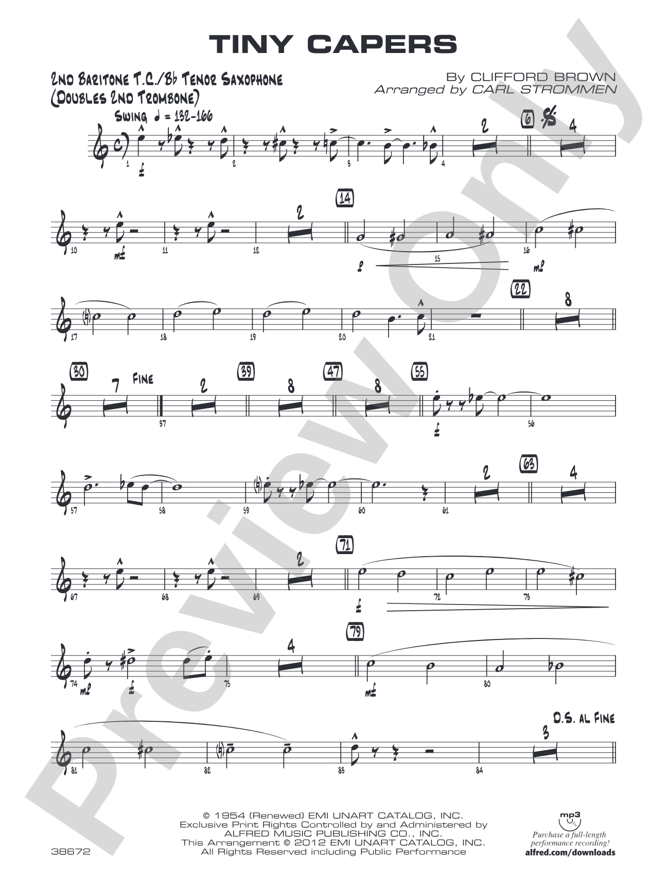 Tiny Capers: 2nd Baritone T.C.