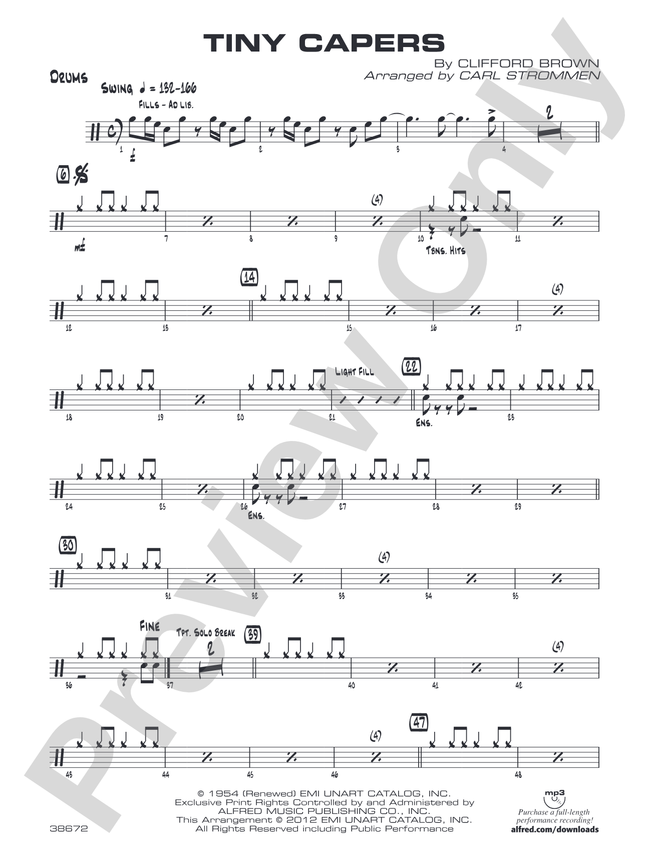 Tiny Capers: Drums