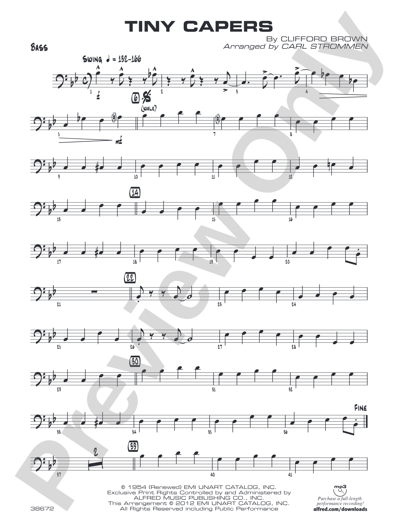 Tiny Capers: String Bass