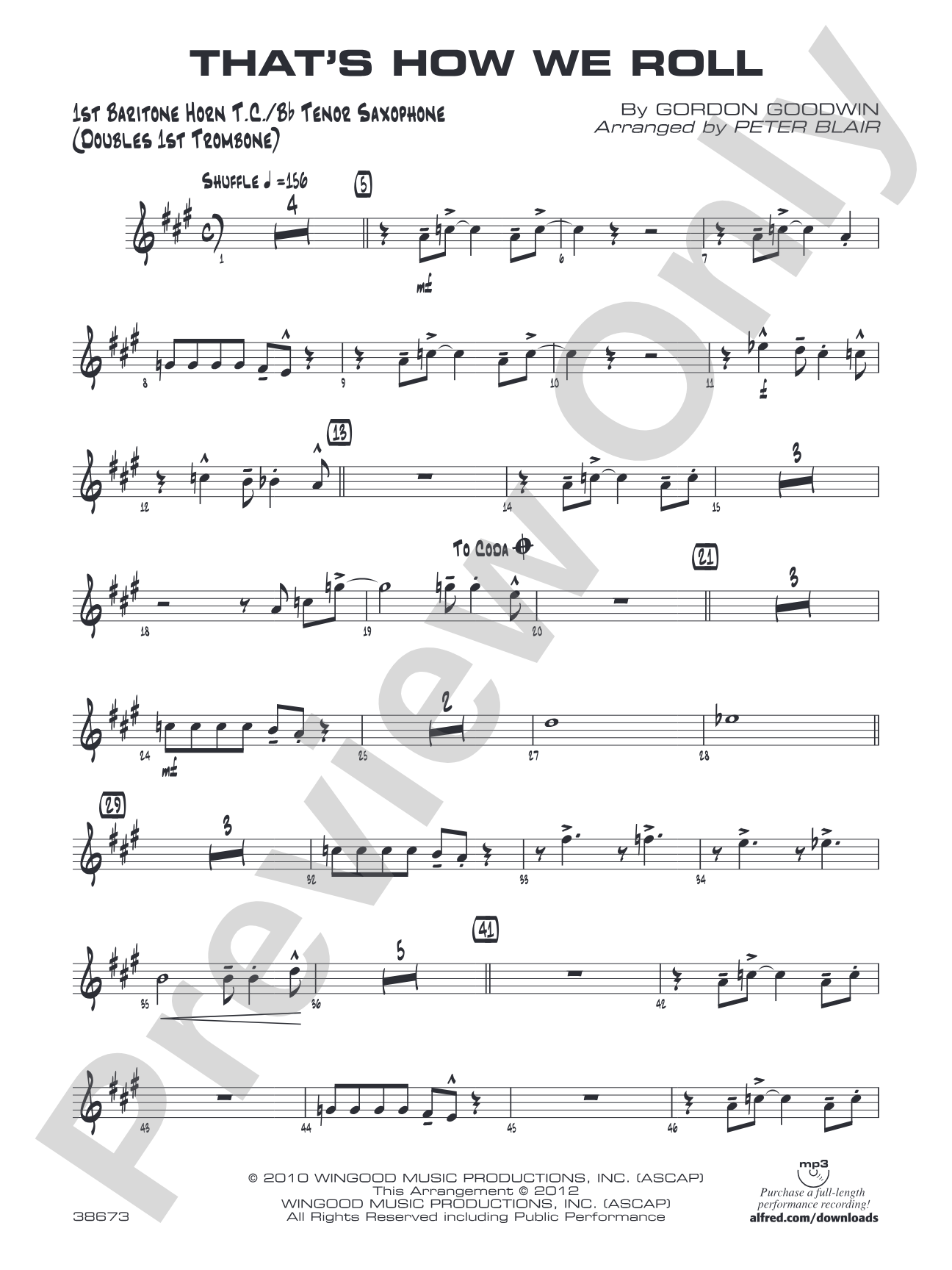 That's How We Roll: Baritone T.C.