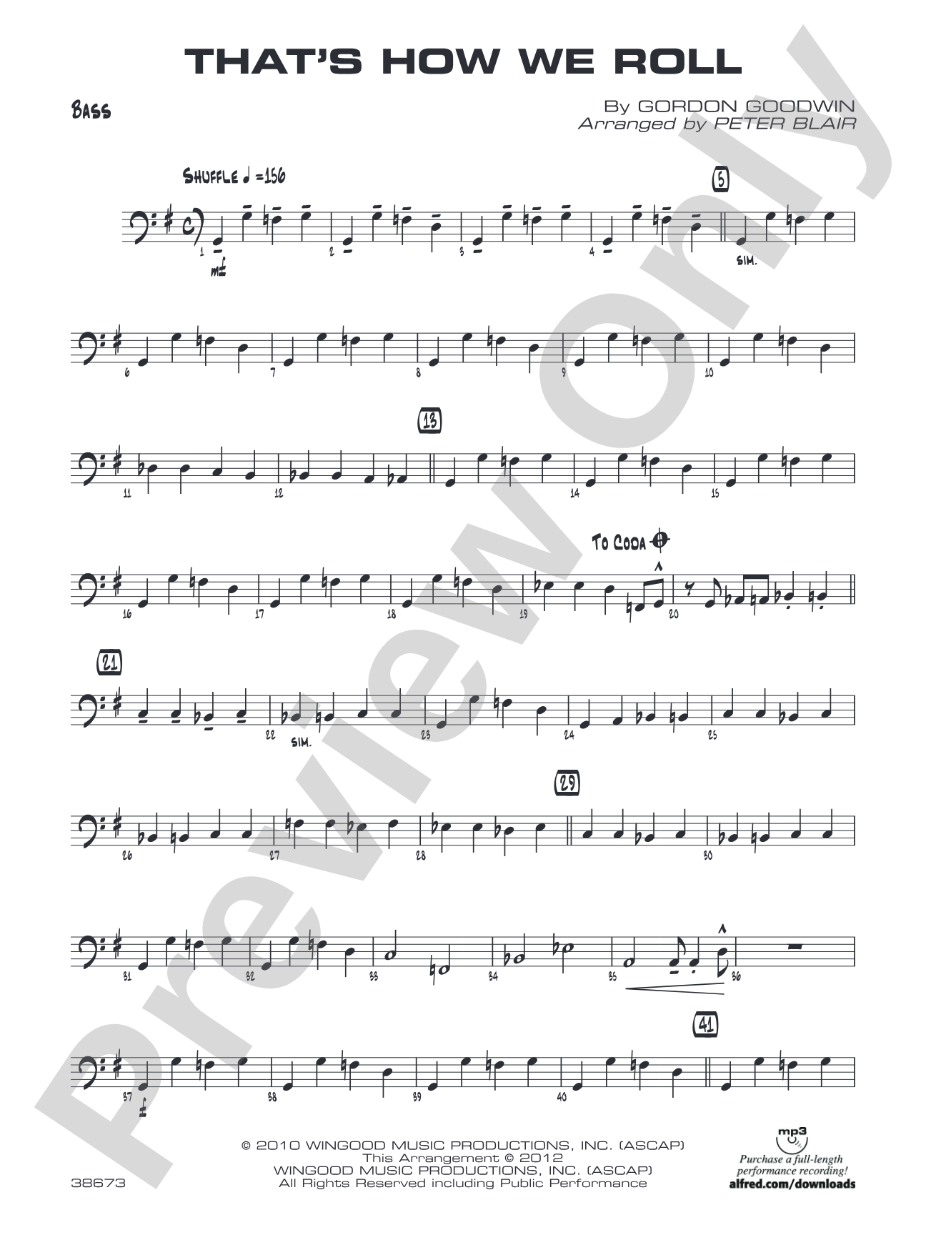 That's How We Roll: String Bass