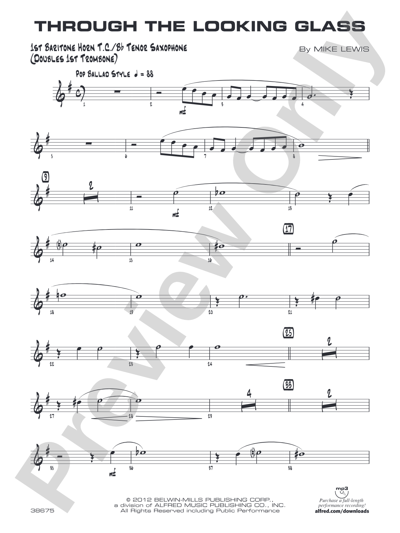 Through the Looking Glass: Baritone T.C.