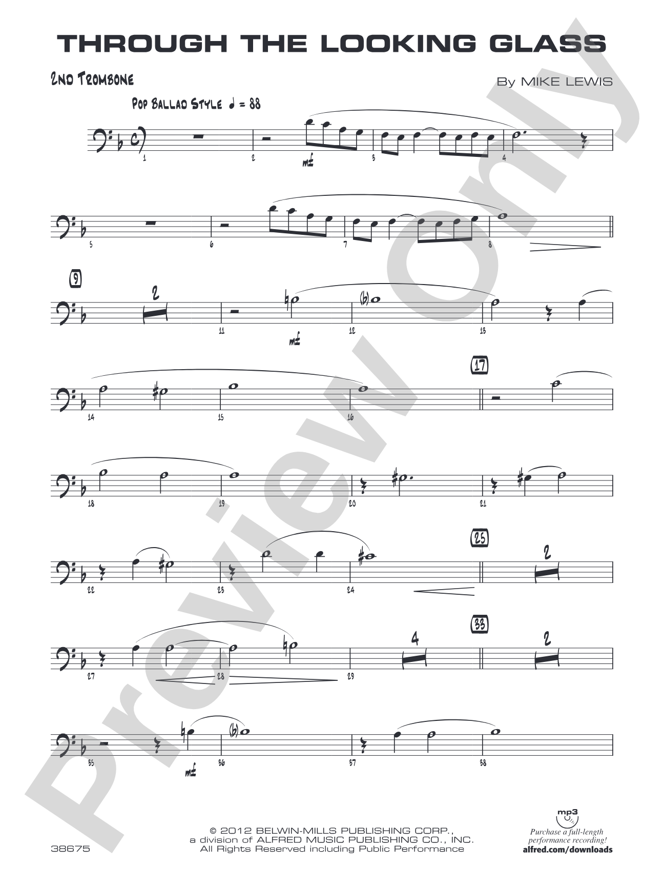 Through the Looking Glass: 2nd Trombone