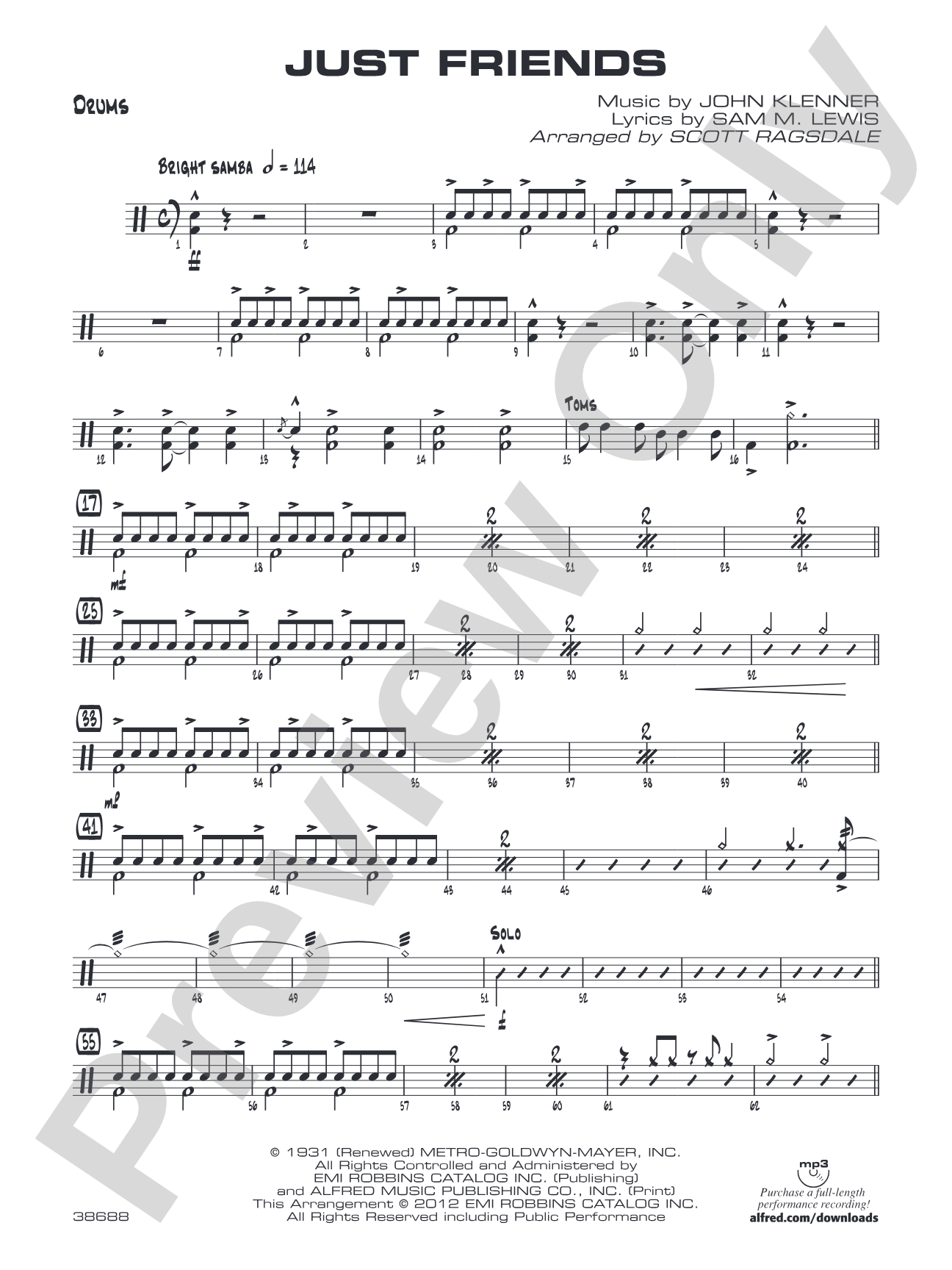 Just Friends: Drums