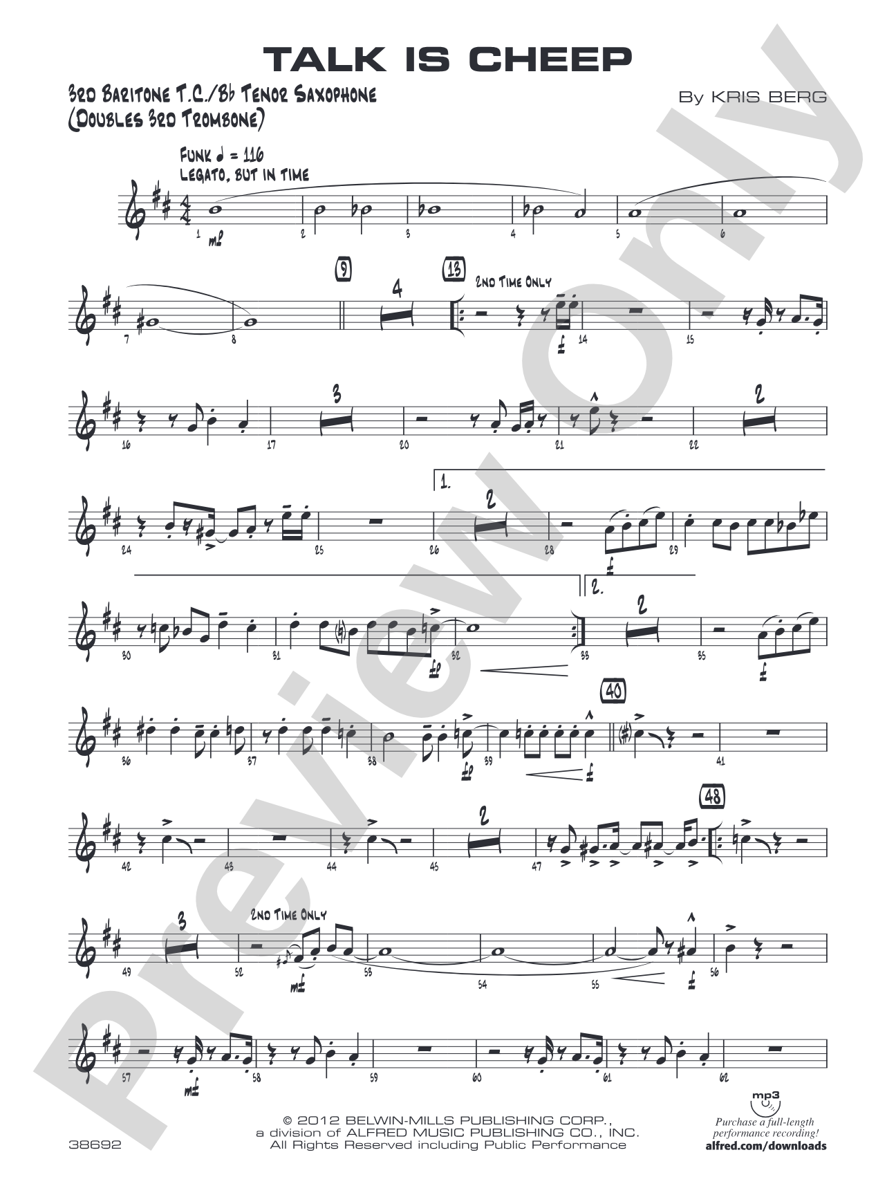 Talk Is Cheep: 3rd Baritone T.C.