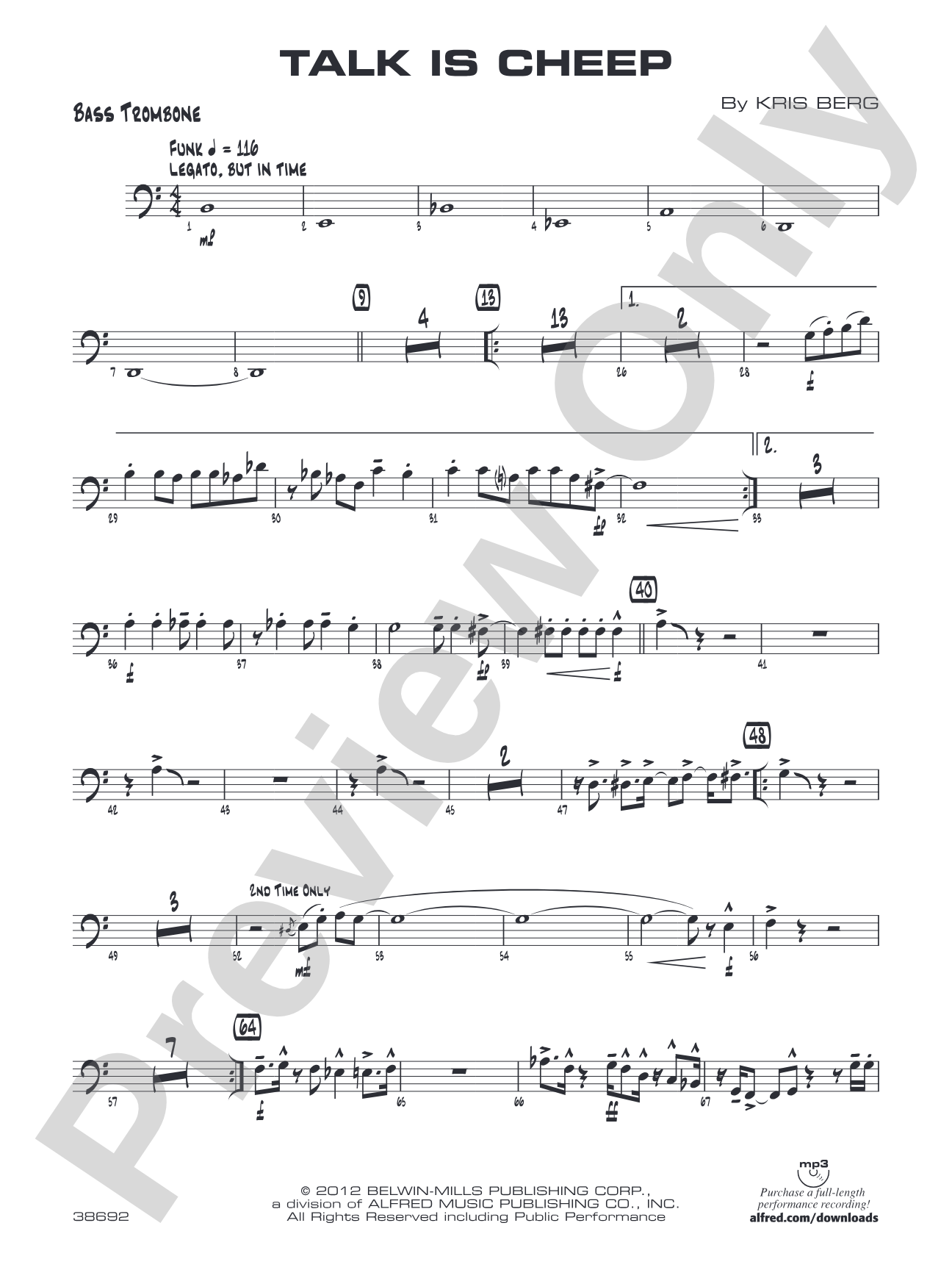 Talk Is Cheep: Bass Trombone