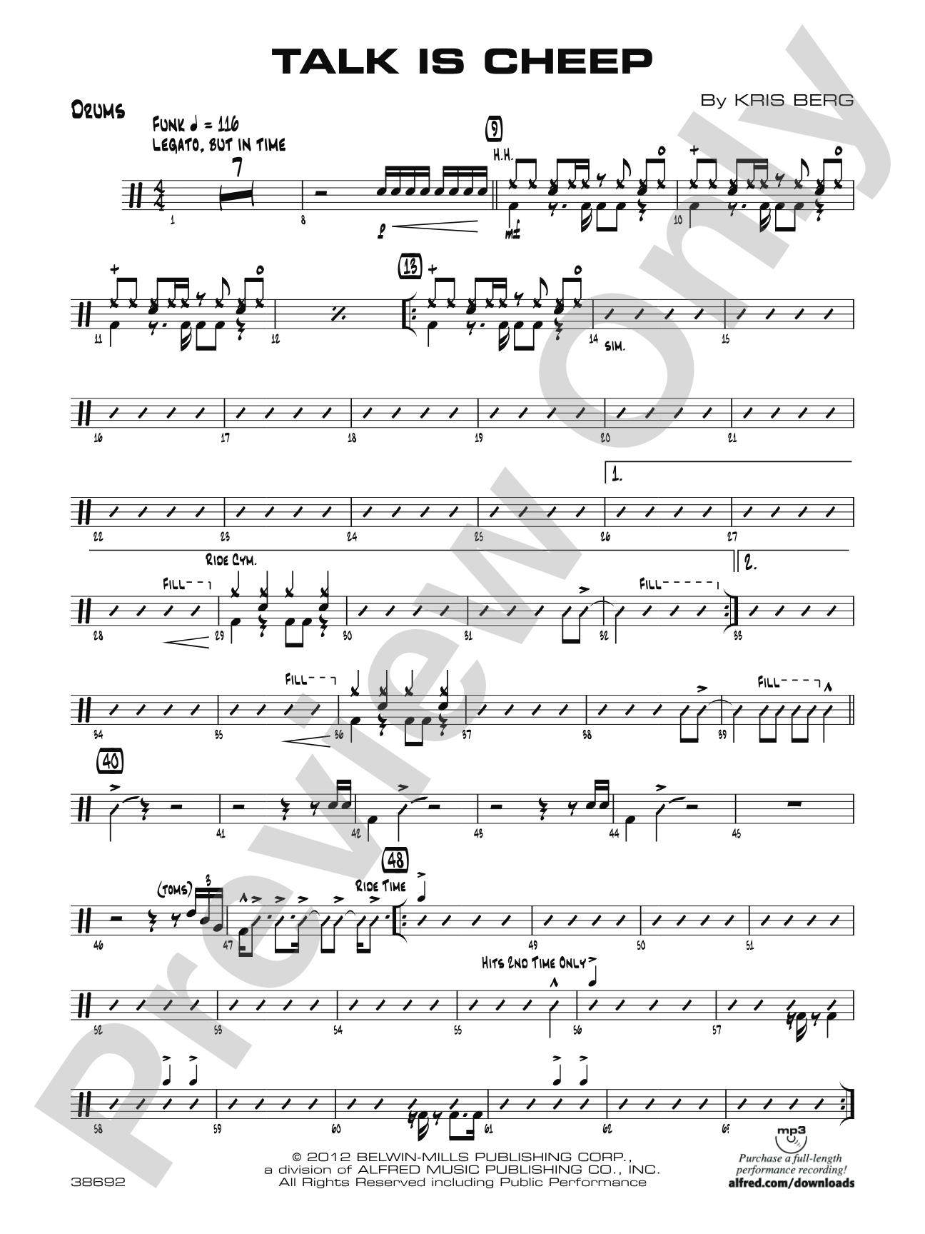 Talk Is Cheep: Drums