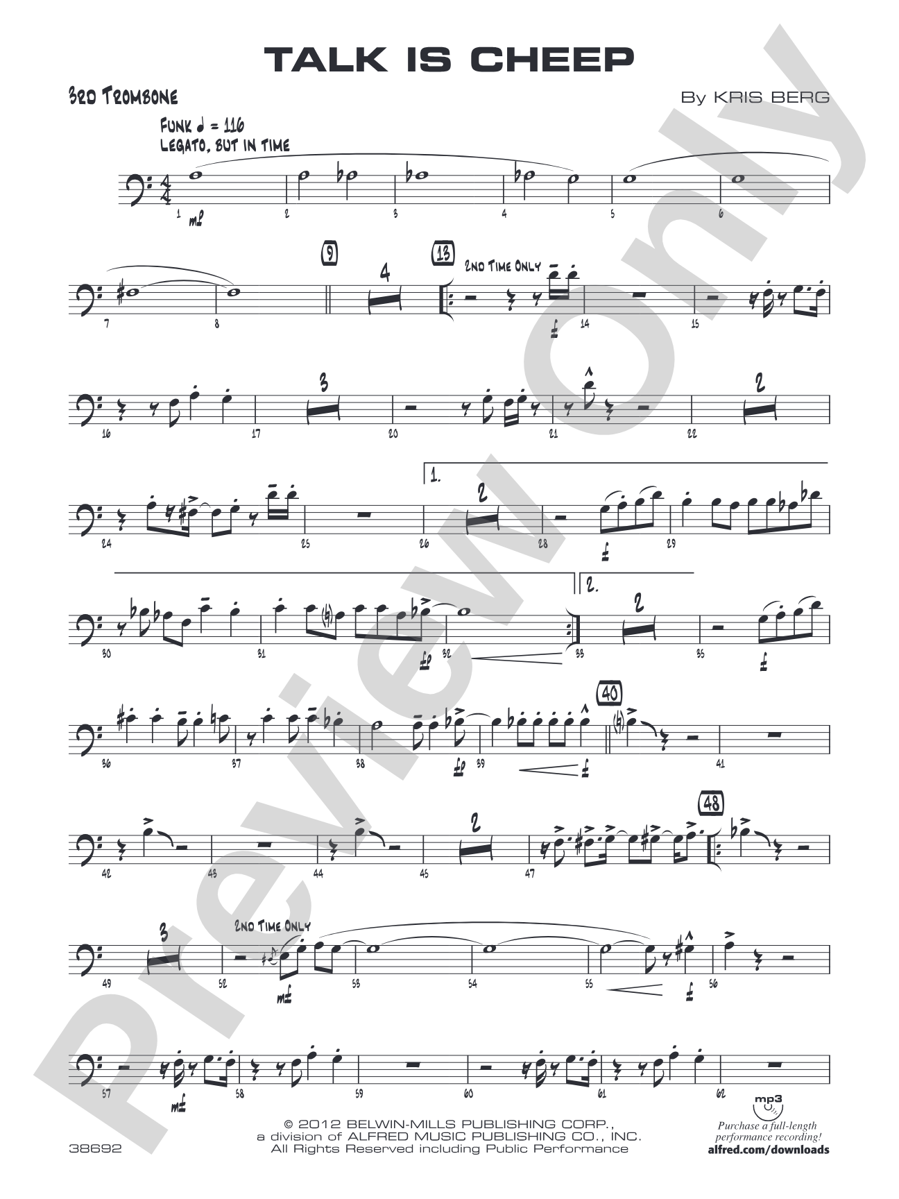 Talk Is Cheep: 3rd Trombone