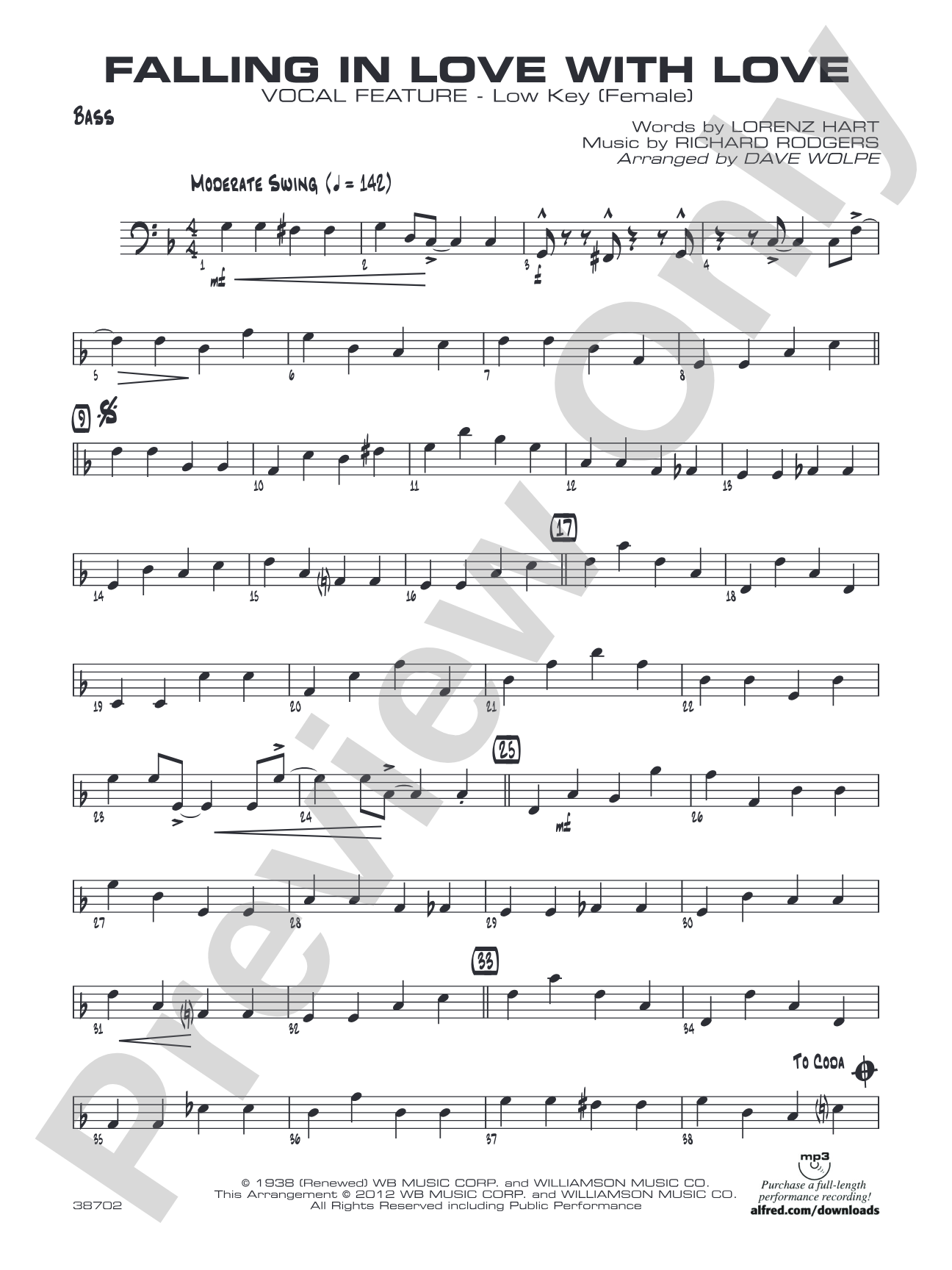 Falling in Love with Love: String Bass