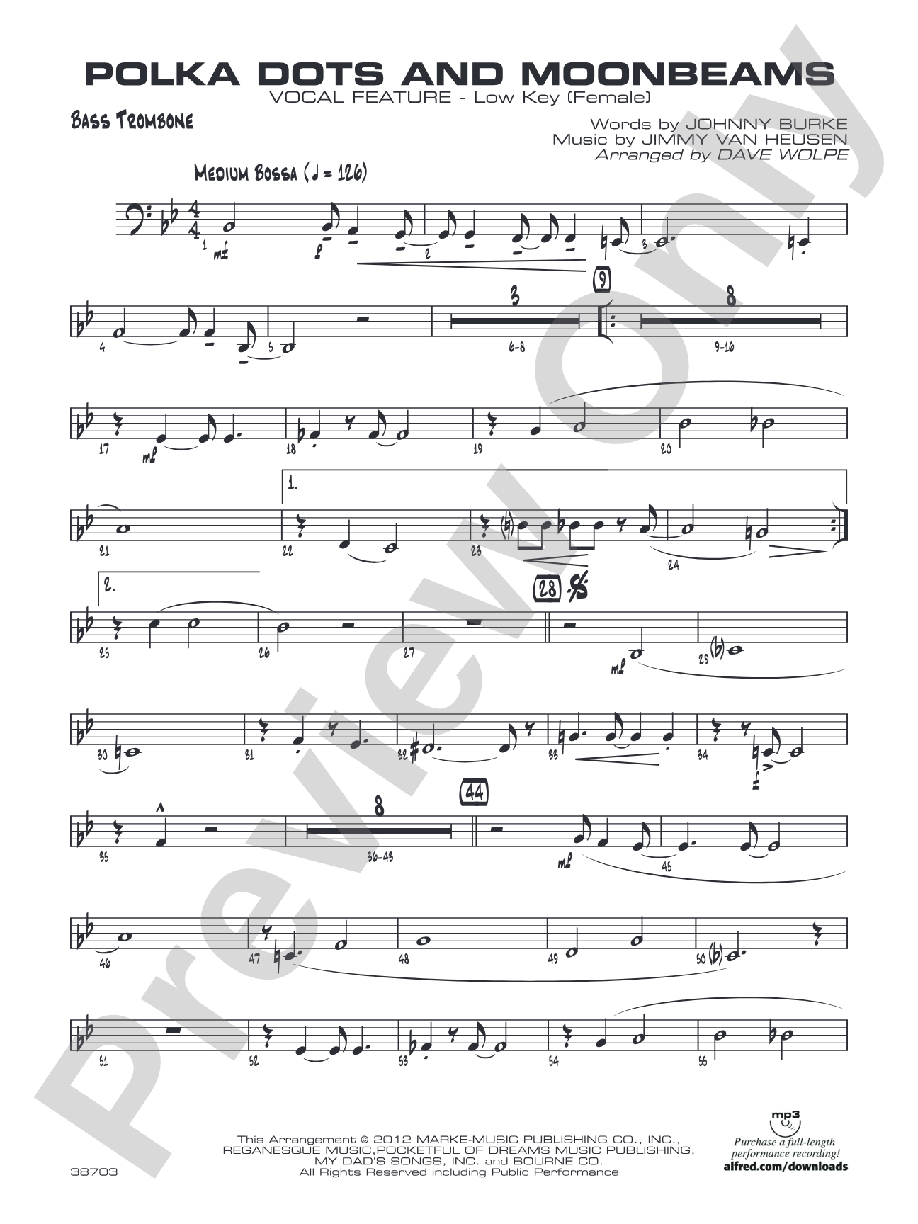 Polkadots and Moonbeams: Bass Trombone