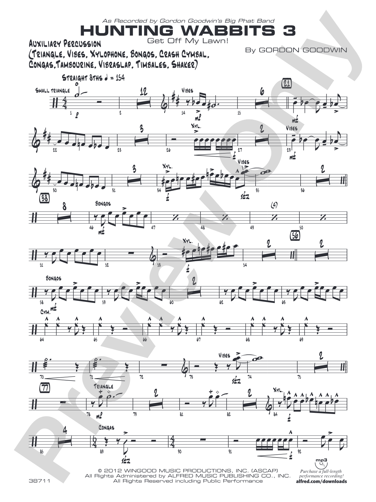 Hunting Wabbits 3 (Get Off My Lawn): Auxiliary Percussion