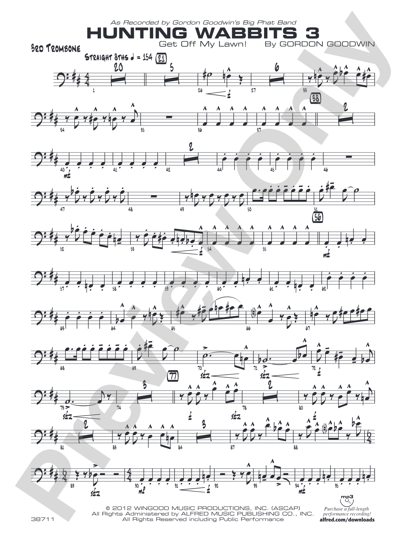 Hunting Wabbits 3 (Get Off My Lawn): 3rd Trombone