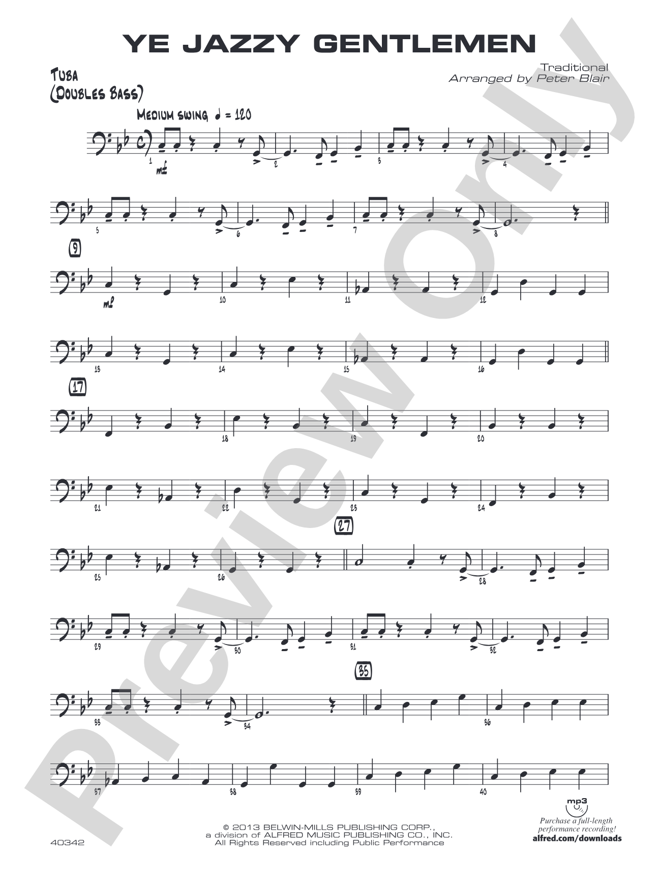 Ye Jazzy Gentlemen: Tuba