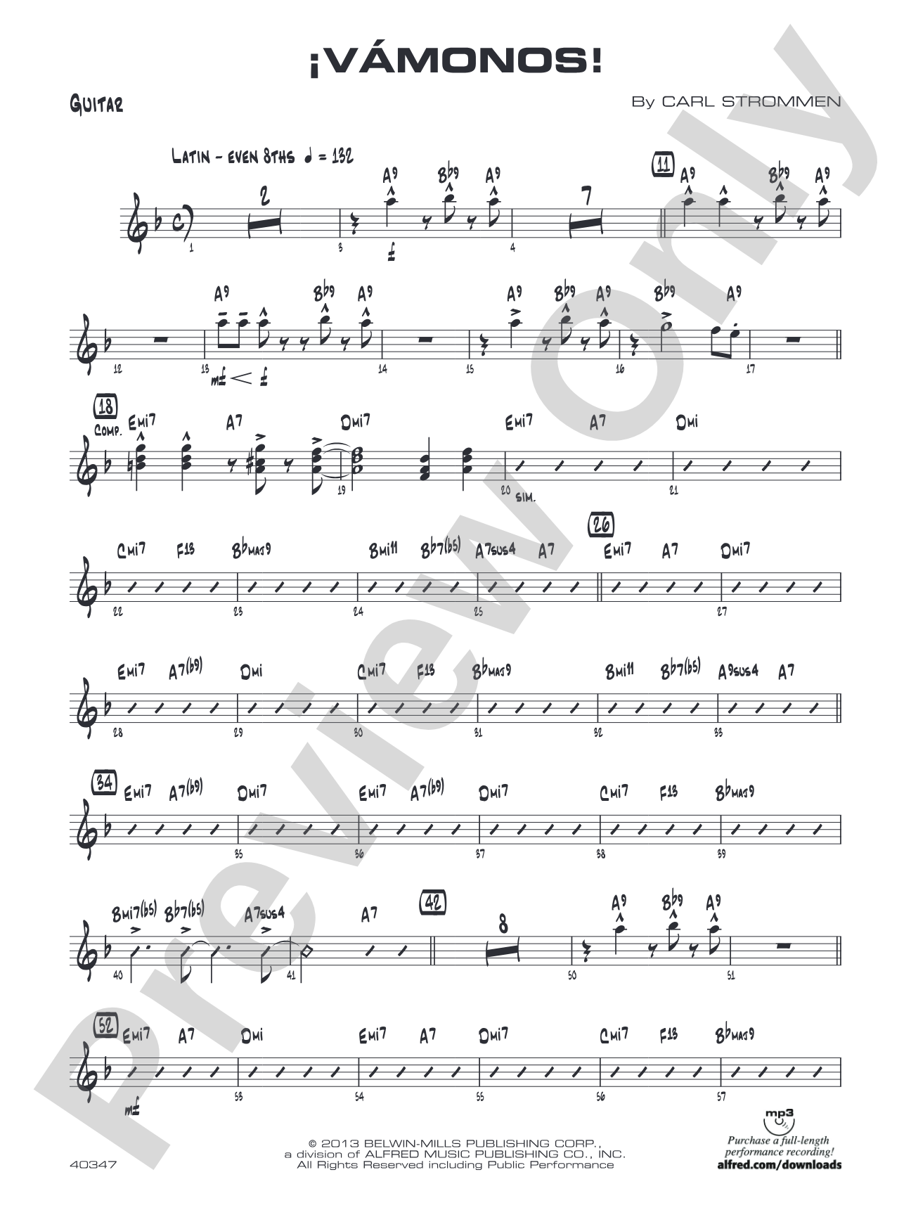 ¡Vámonos!: Guitar