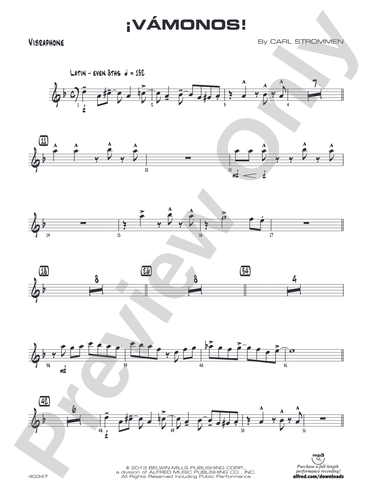 ¡Vámonos!: Vibraphone