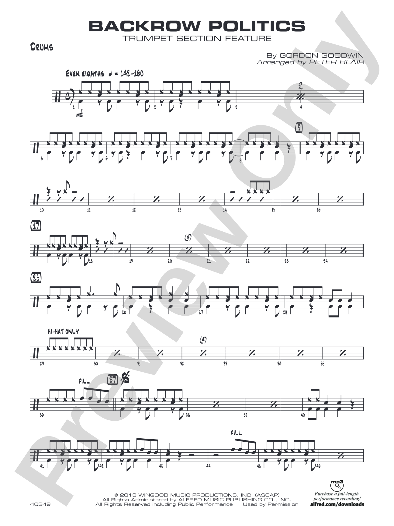 Backrow Politics: Drums