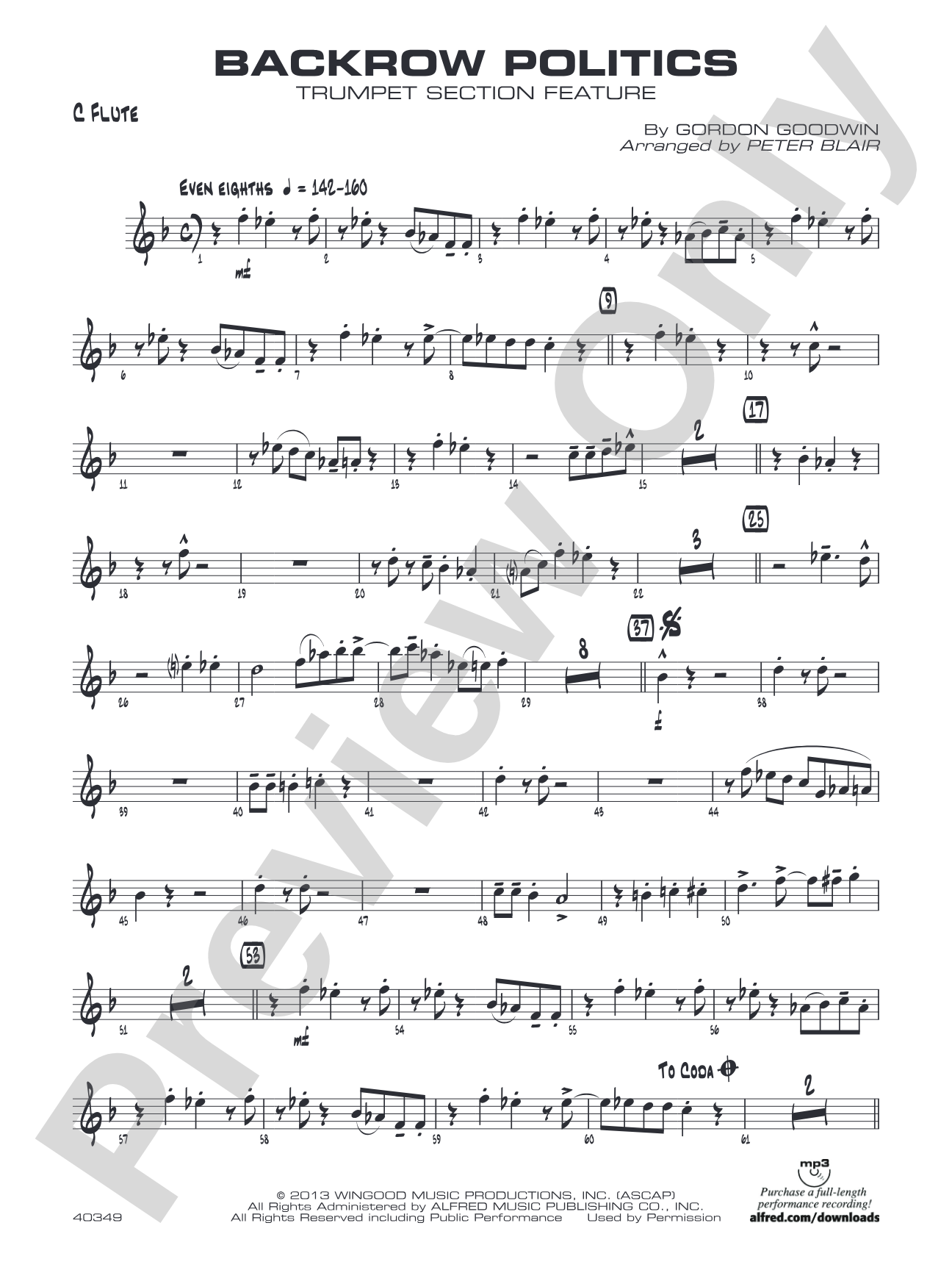 Backrow Politics: Flute