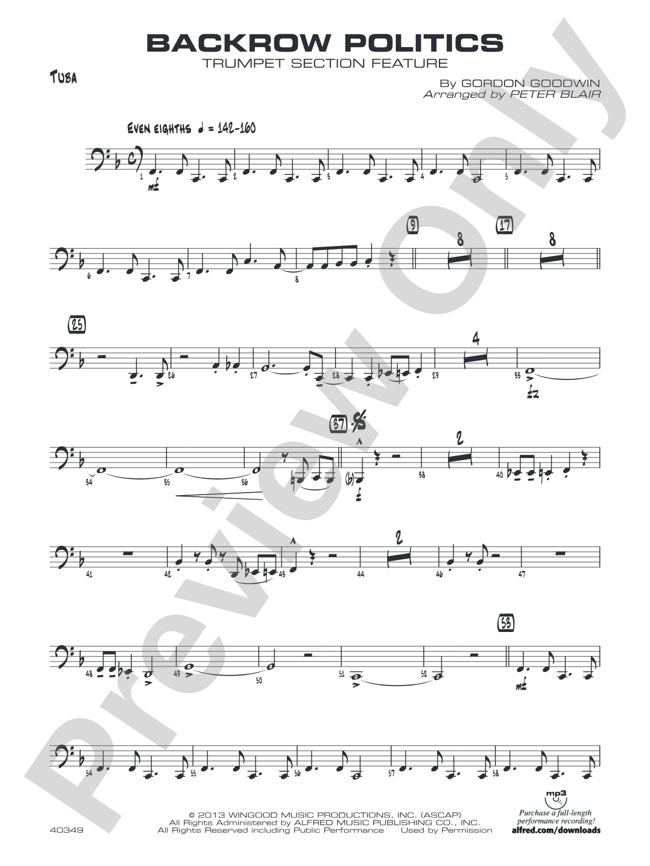 Backrow Politics: Tuba