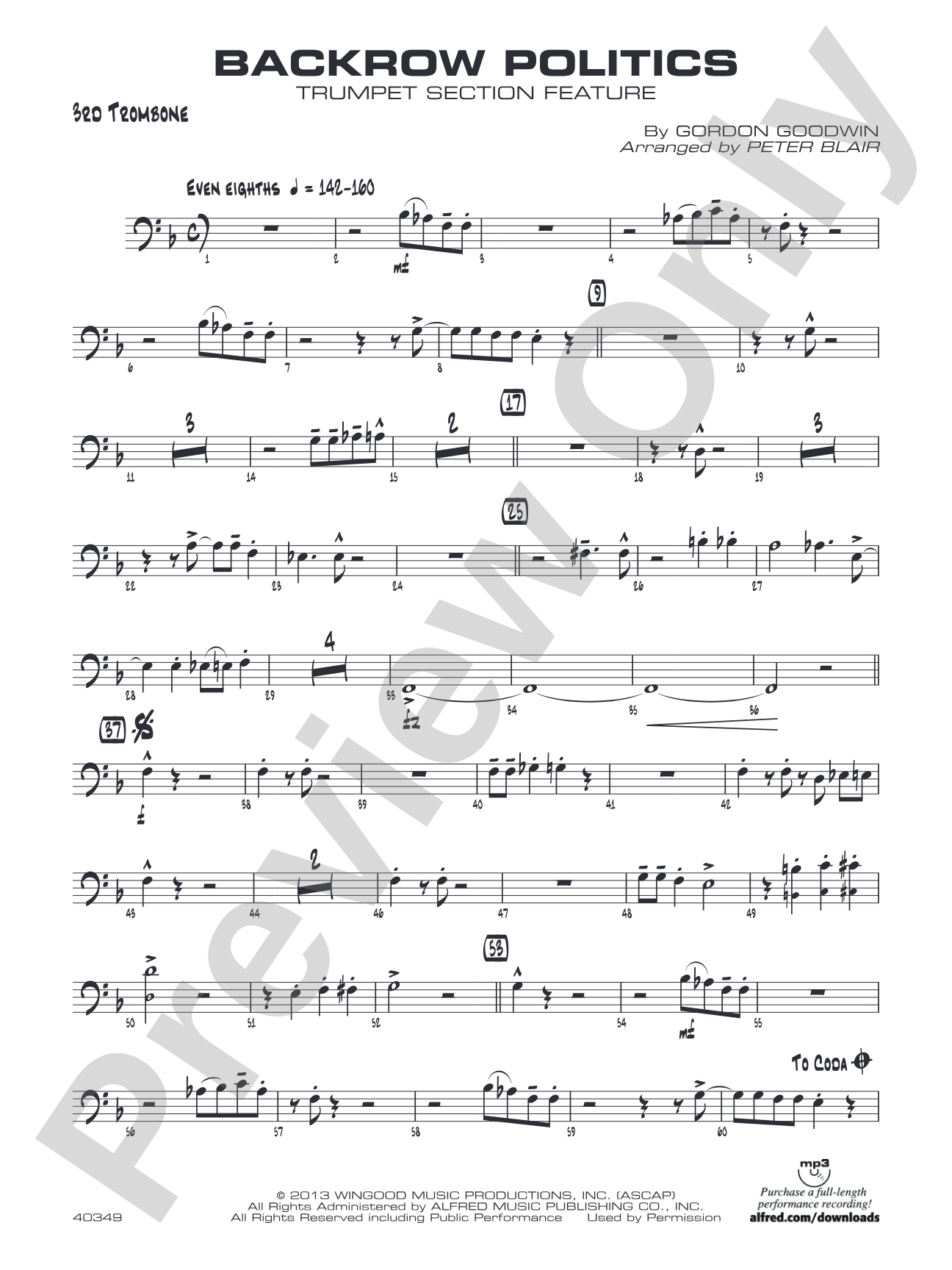 Backrow Politics: 3rd Trombone