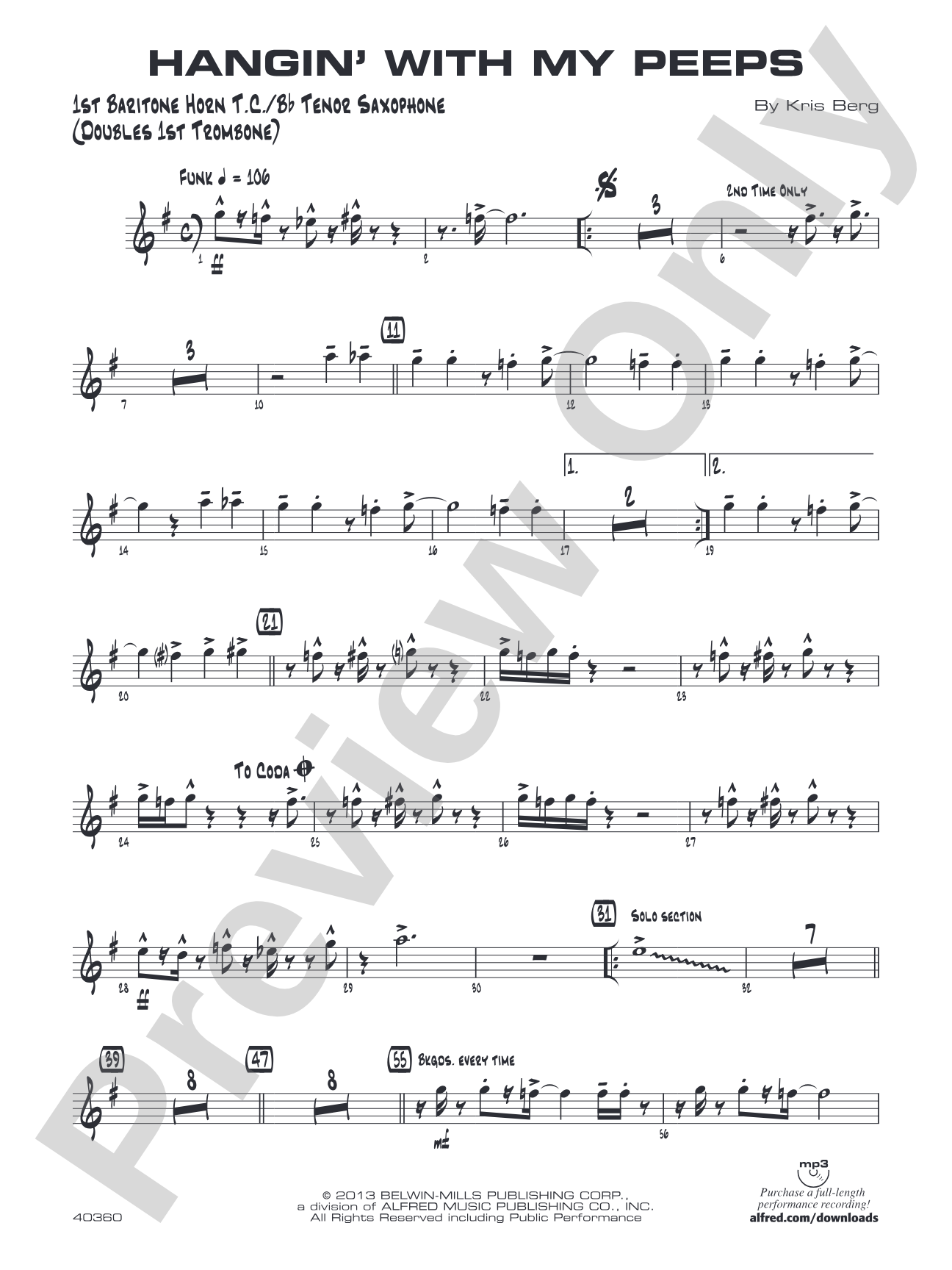 Hangin' with My Peeps: Baritone T.C.