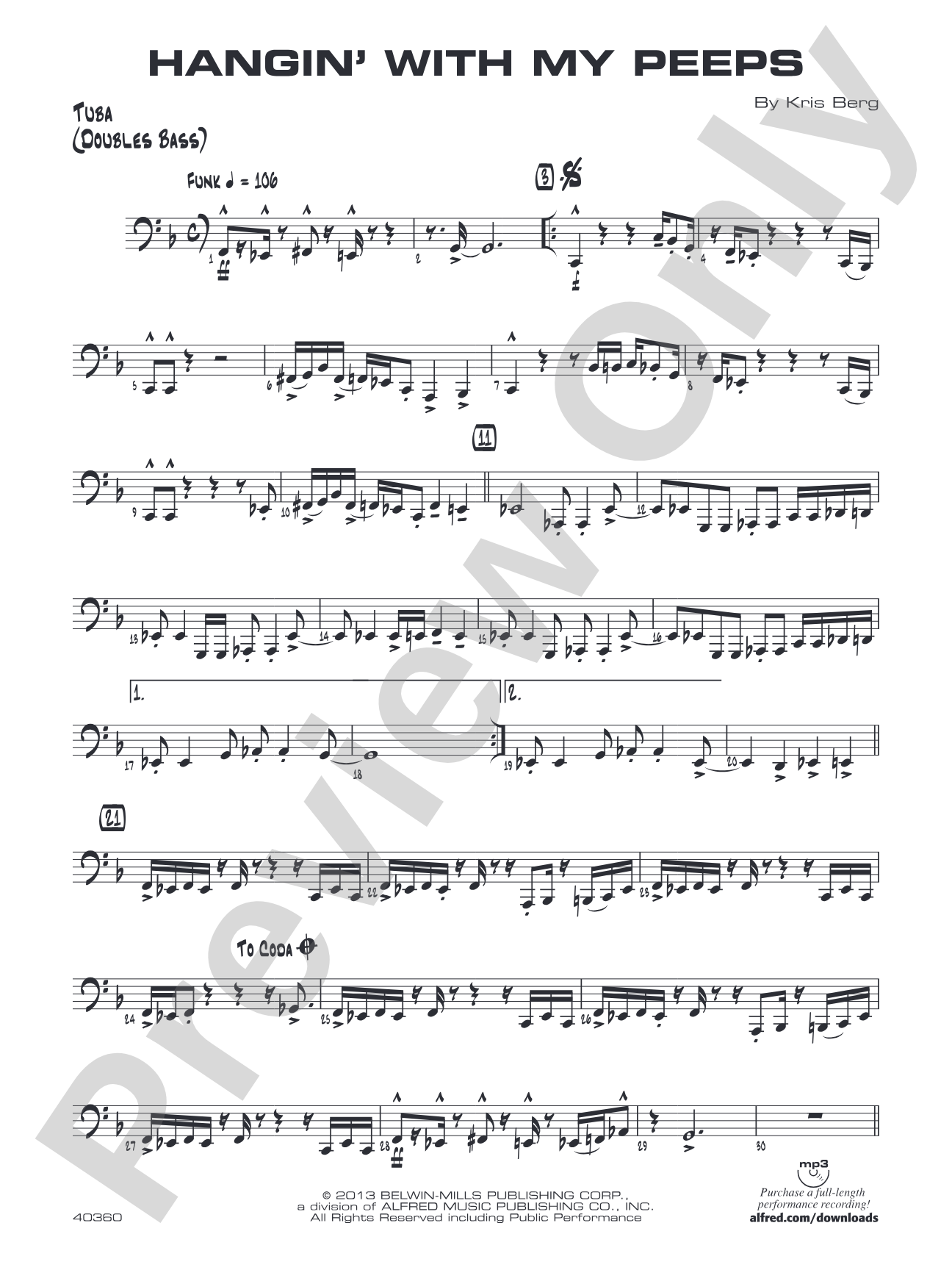 Hangin' with My Peeps: Tuba