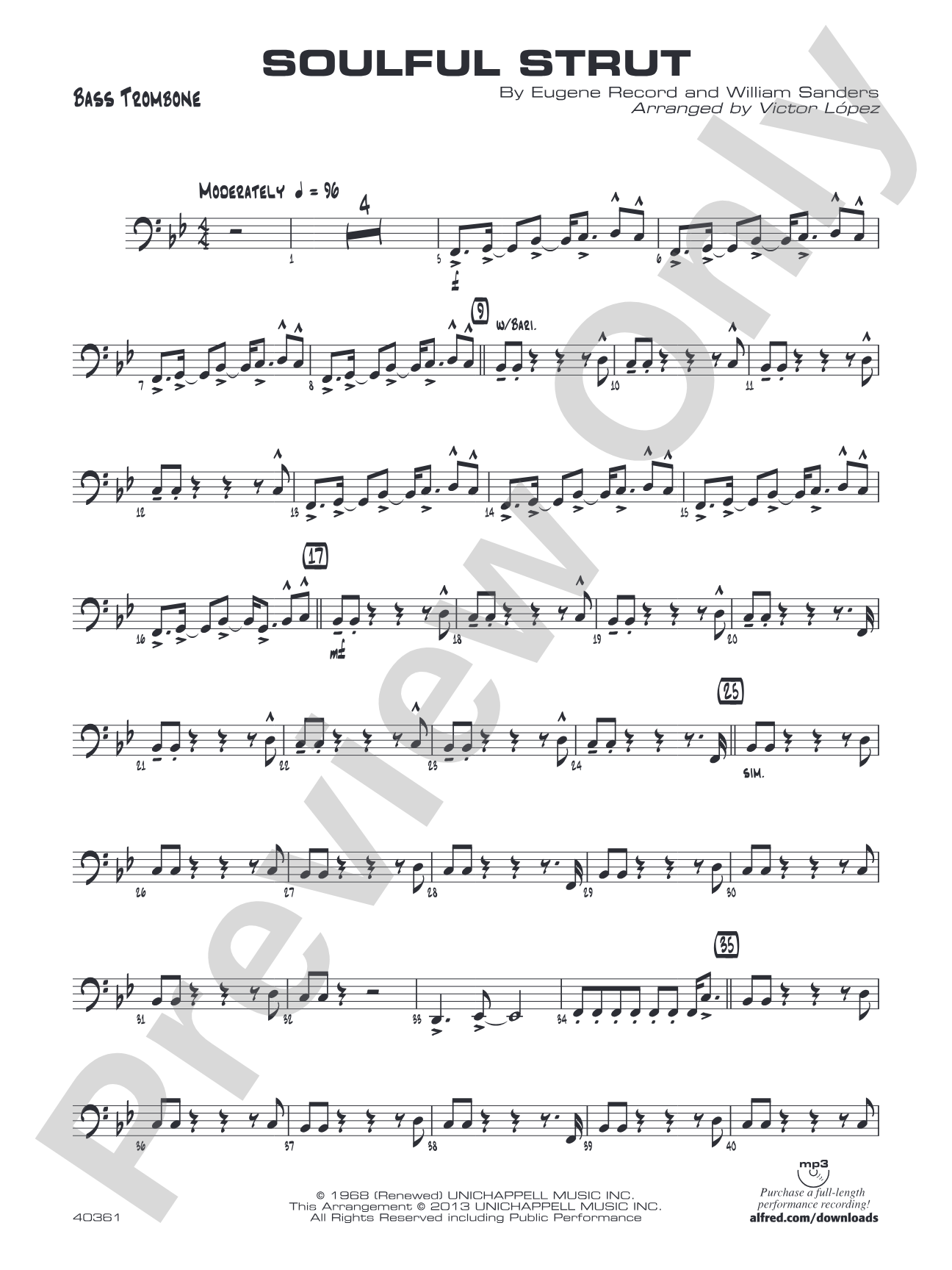 Soulful Strut: Bass Trombone
