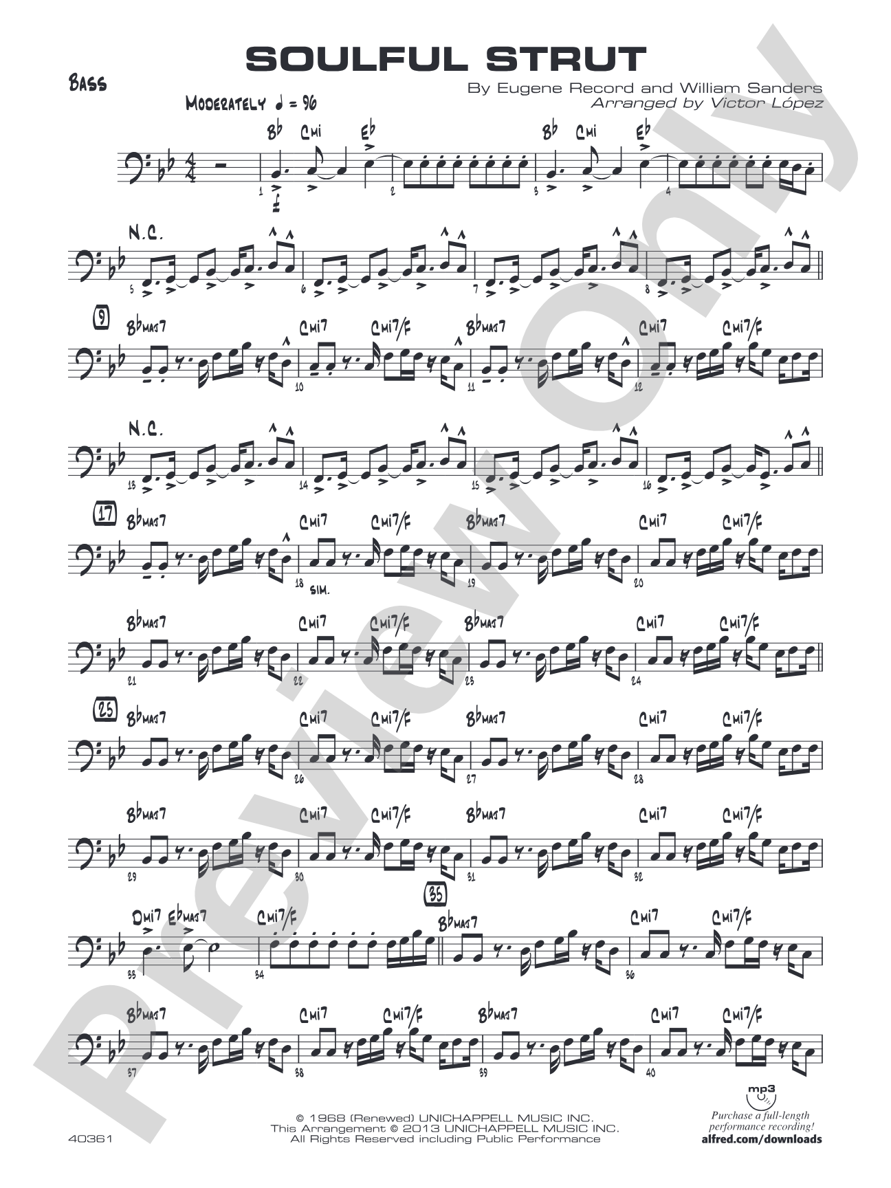 Soulful Strut: String Bass