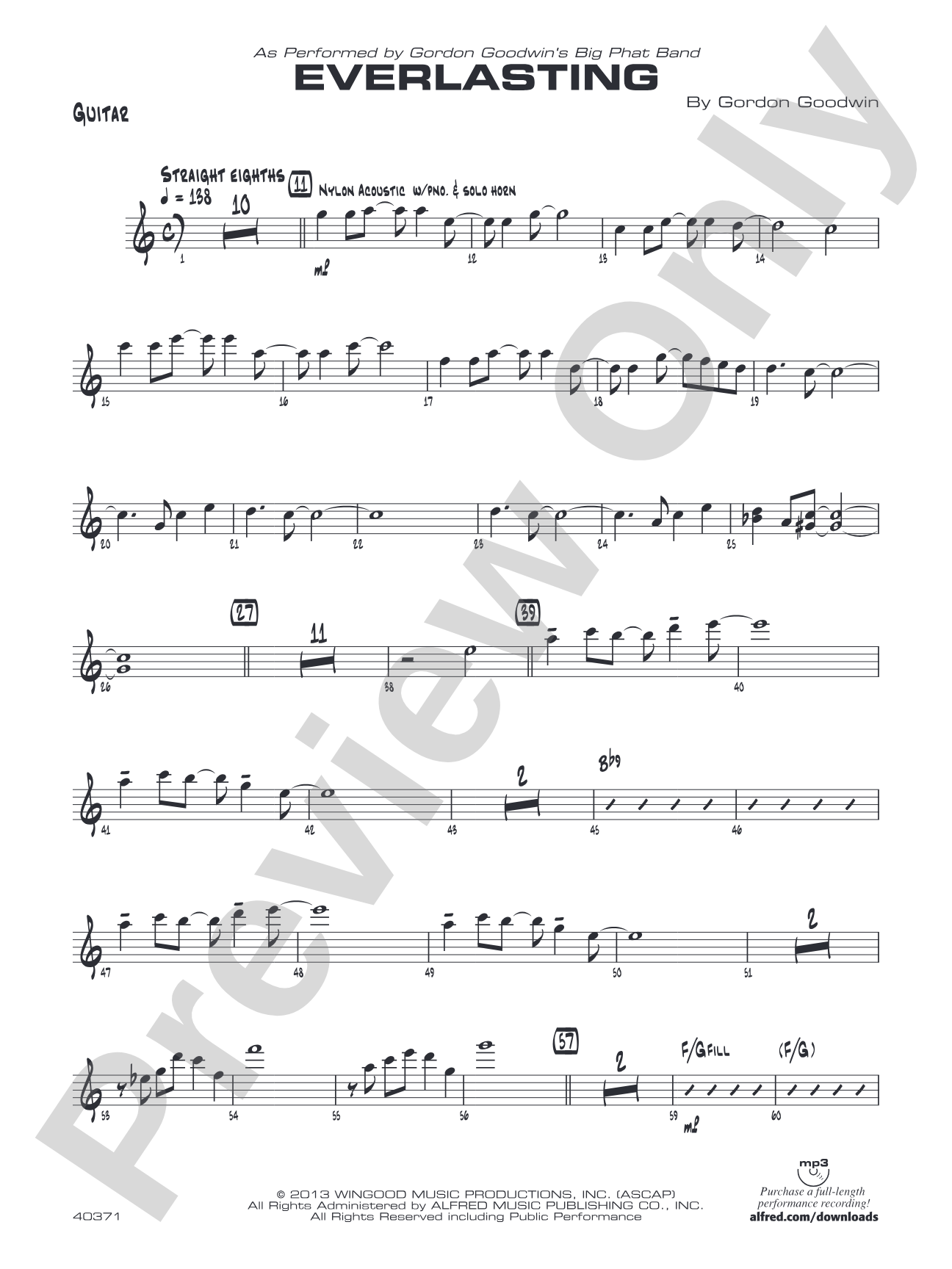 Everlasting: Guitar