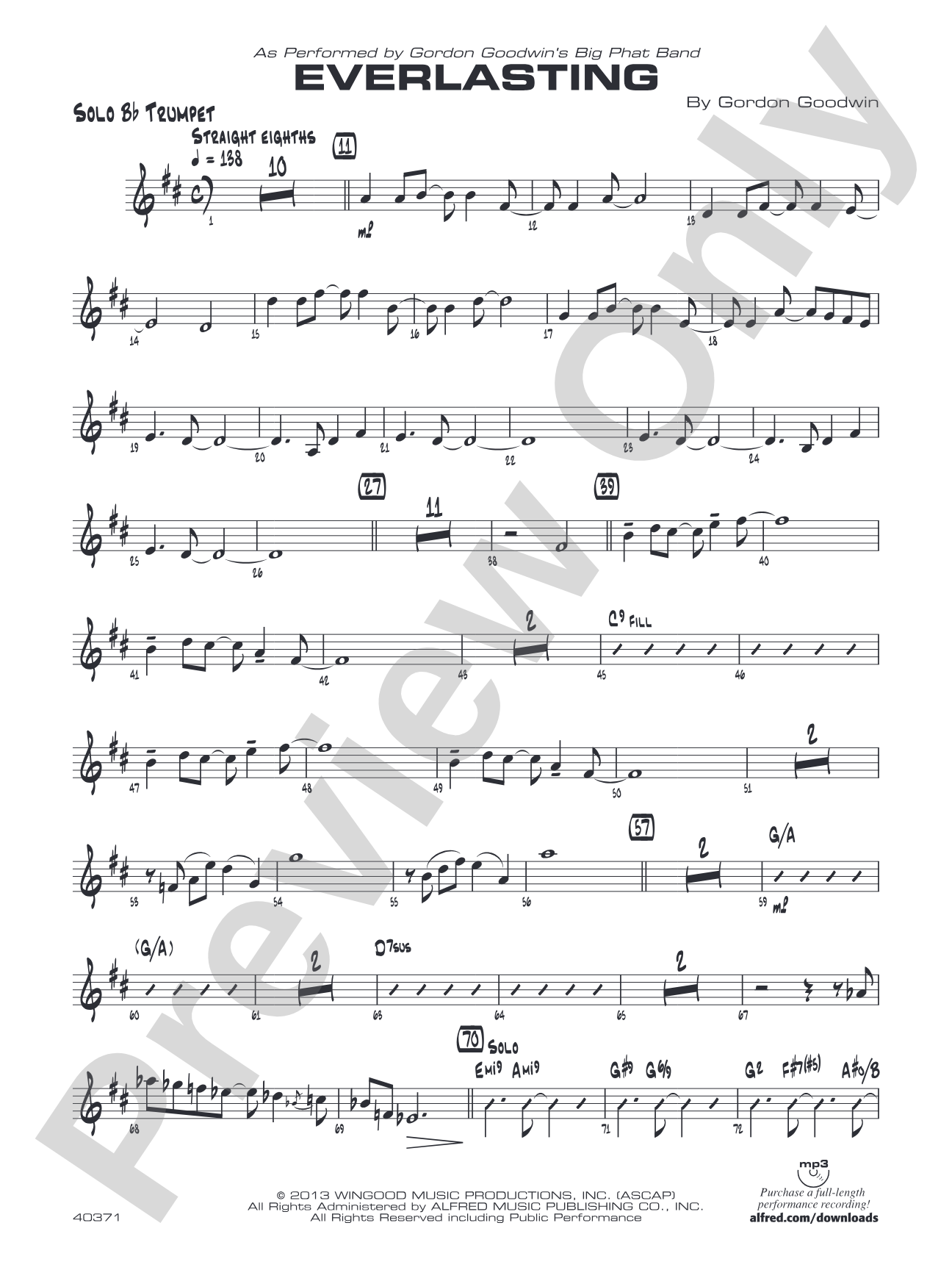 Everlasting: Solo Trumpet