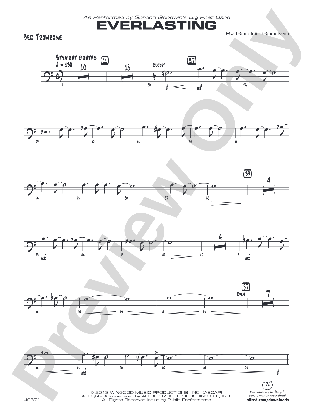 Everlasting: 3rd Trombone