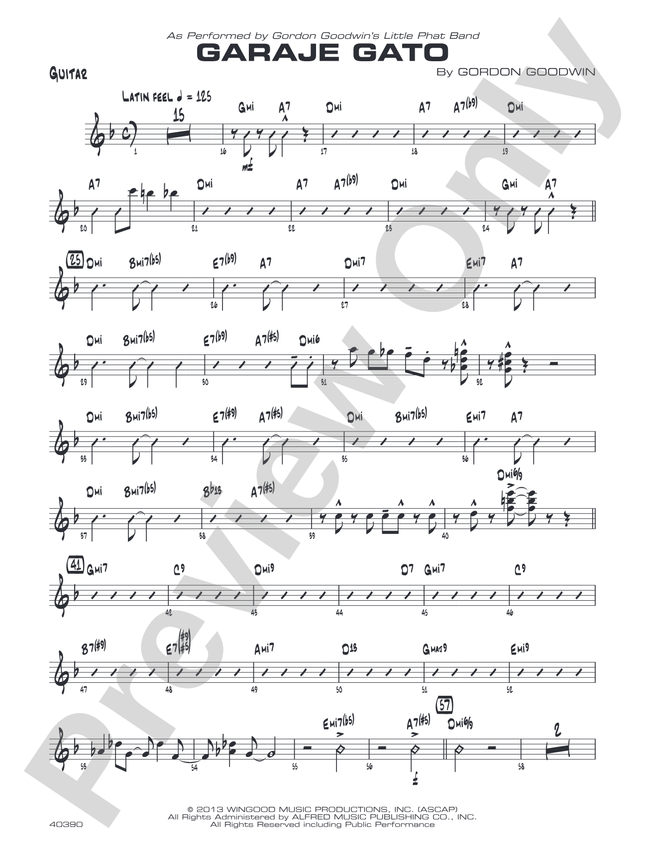 Garaje Gato: Guitar