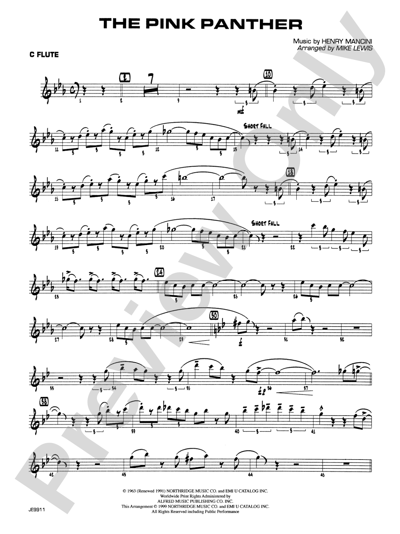 The Pink Panther: Flute