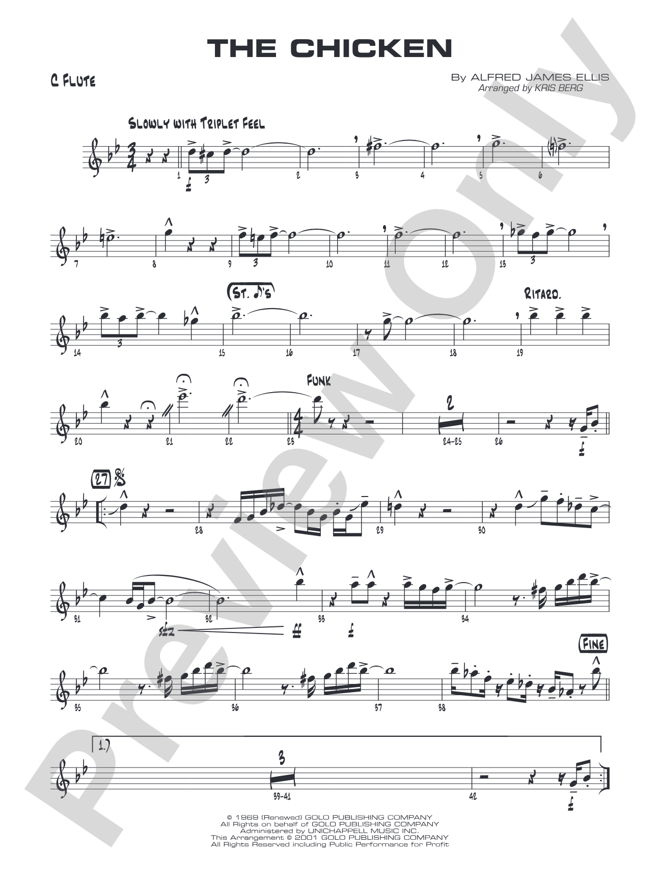 The Chicken: Flute
