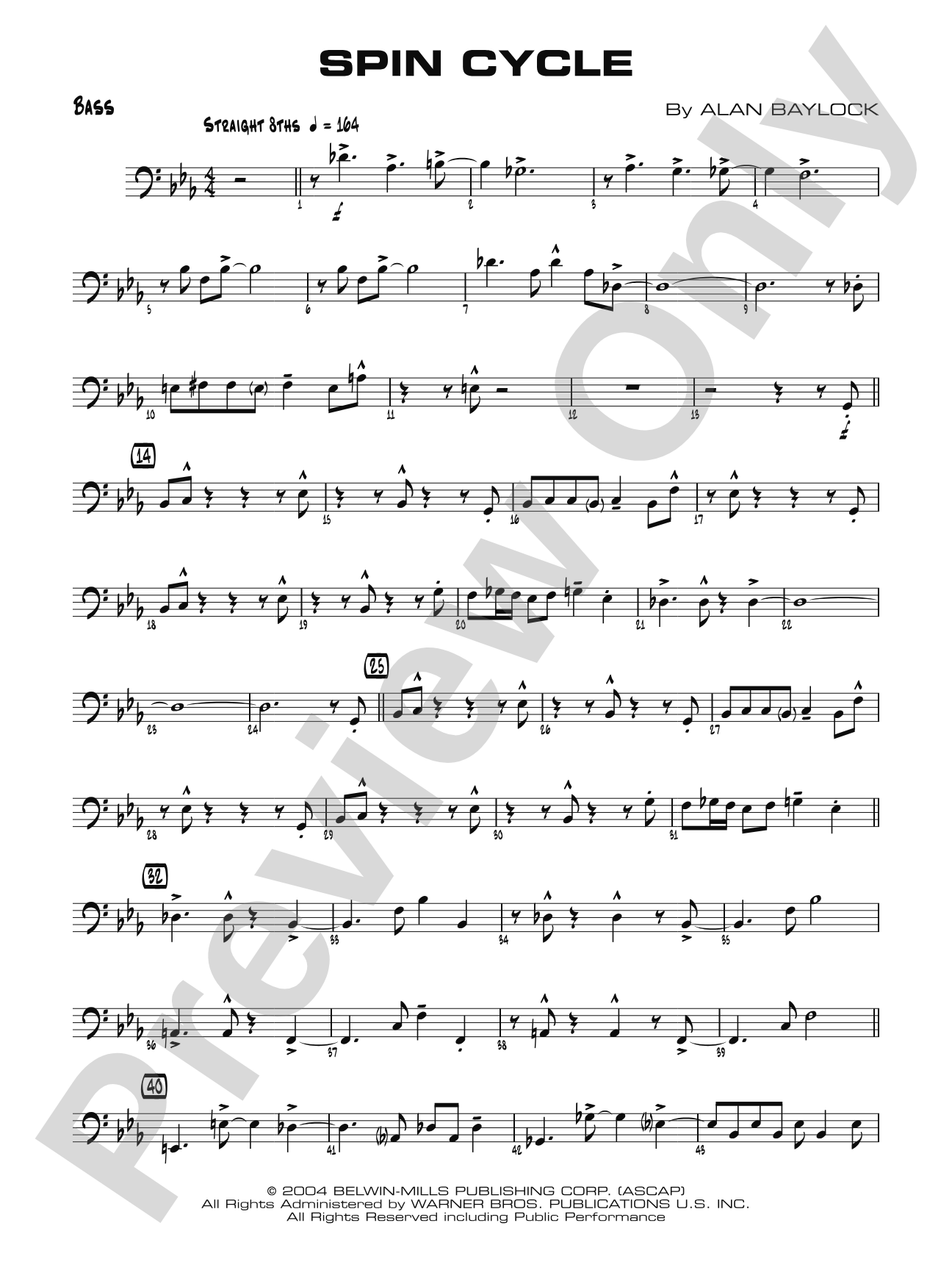 Spin Cycle: String Bass