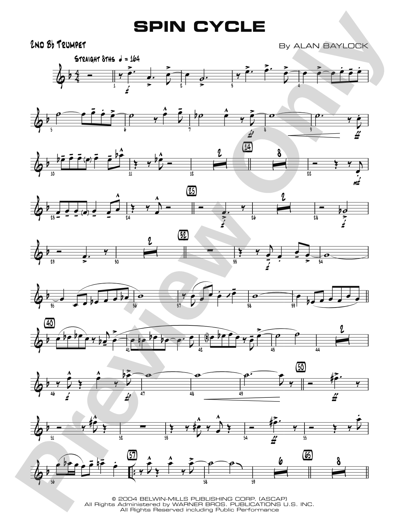 Spin Cycle: 2nd B-flat Trumpet