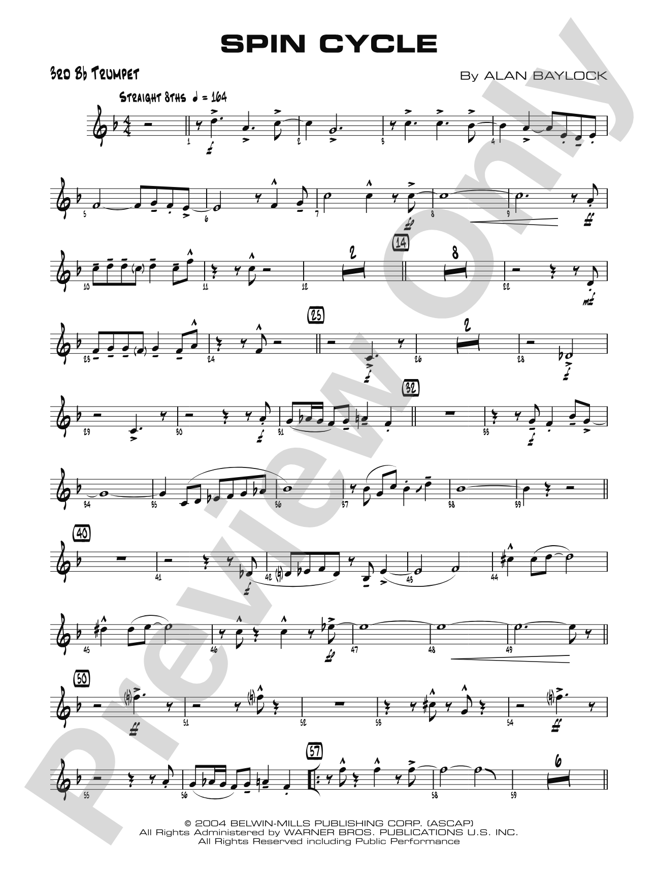 Spin Cycle: 3rd B-flat Trumpet