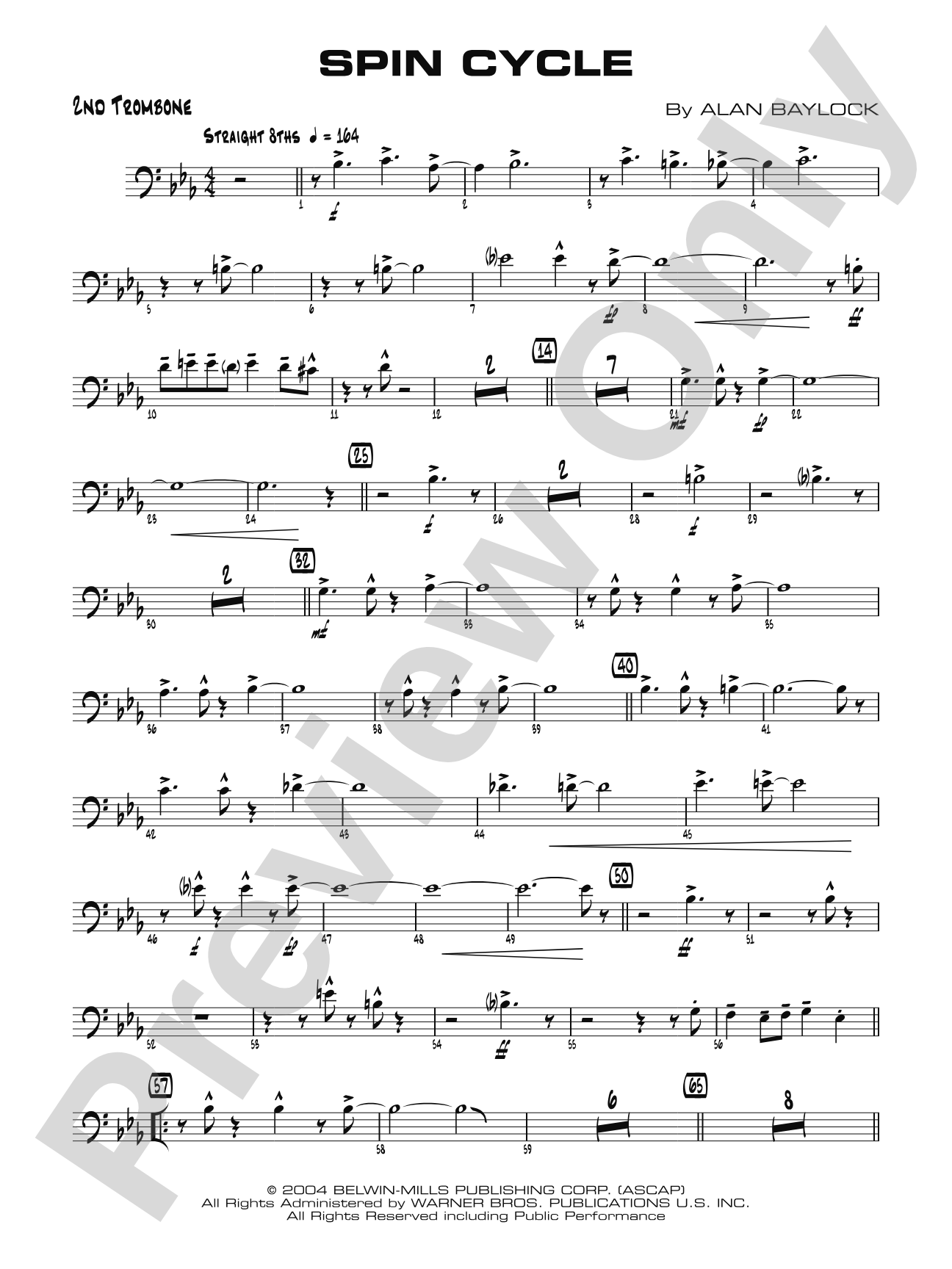 Spin Cycle: 2nd Trombone